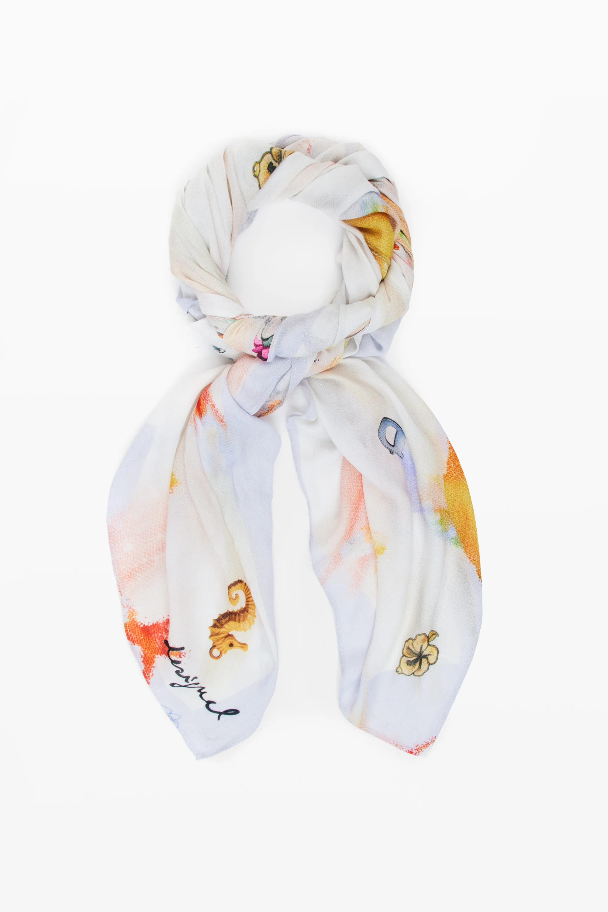 Desigual - RECORTBLUR - Női sál
