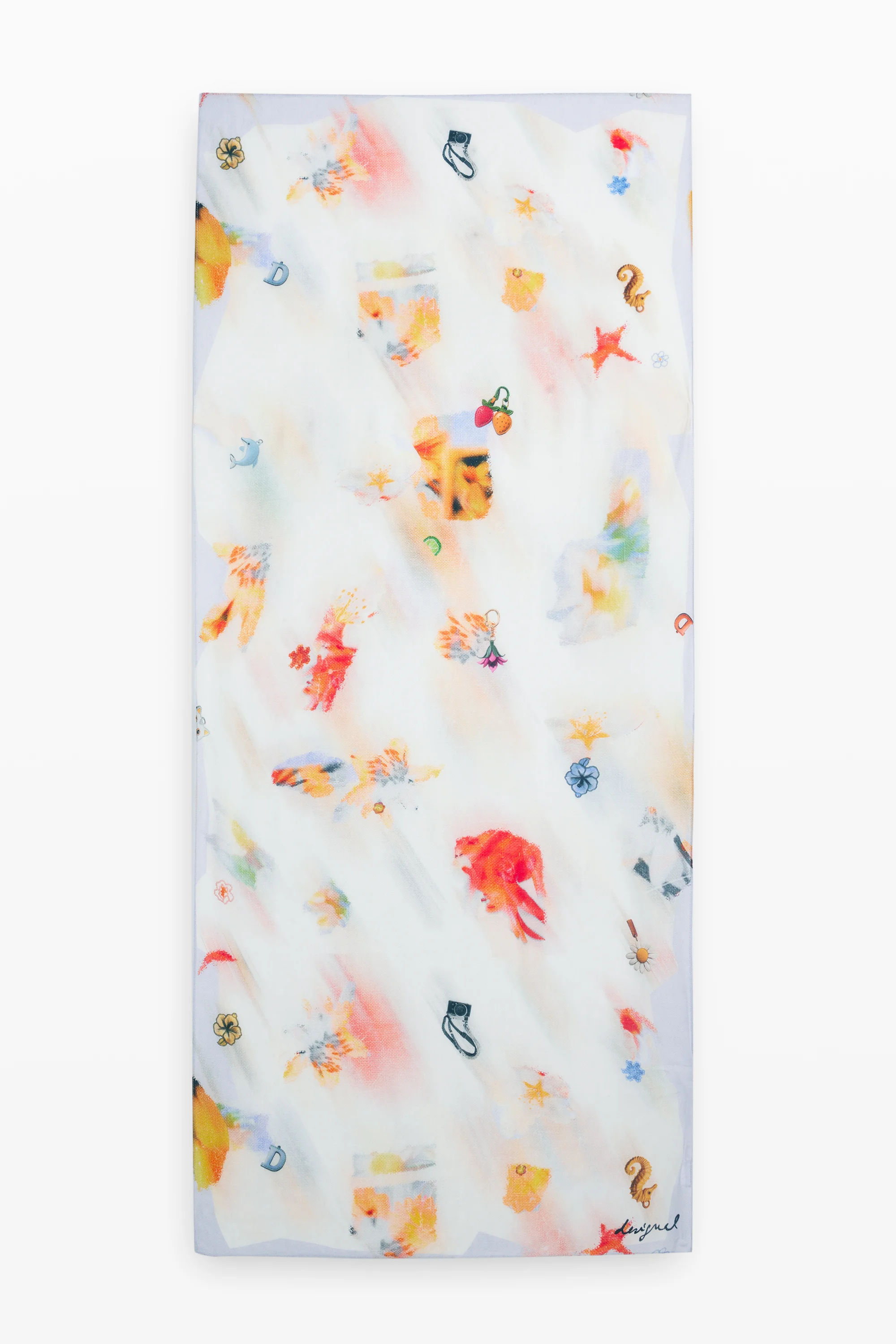 Desigual - RECORTBLUR - Női sál