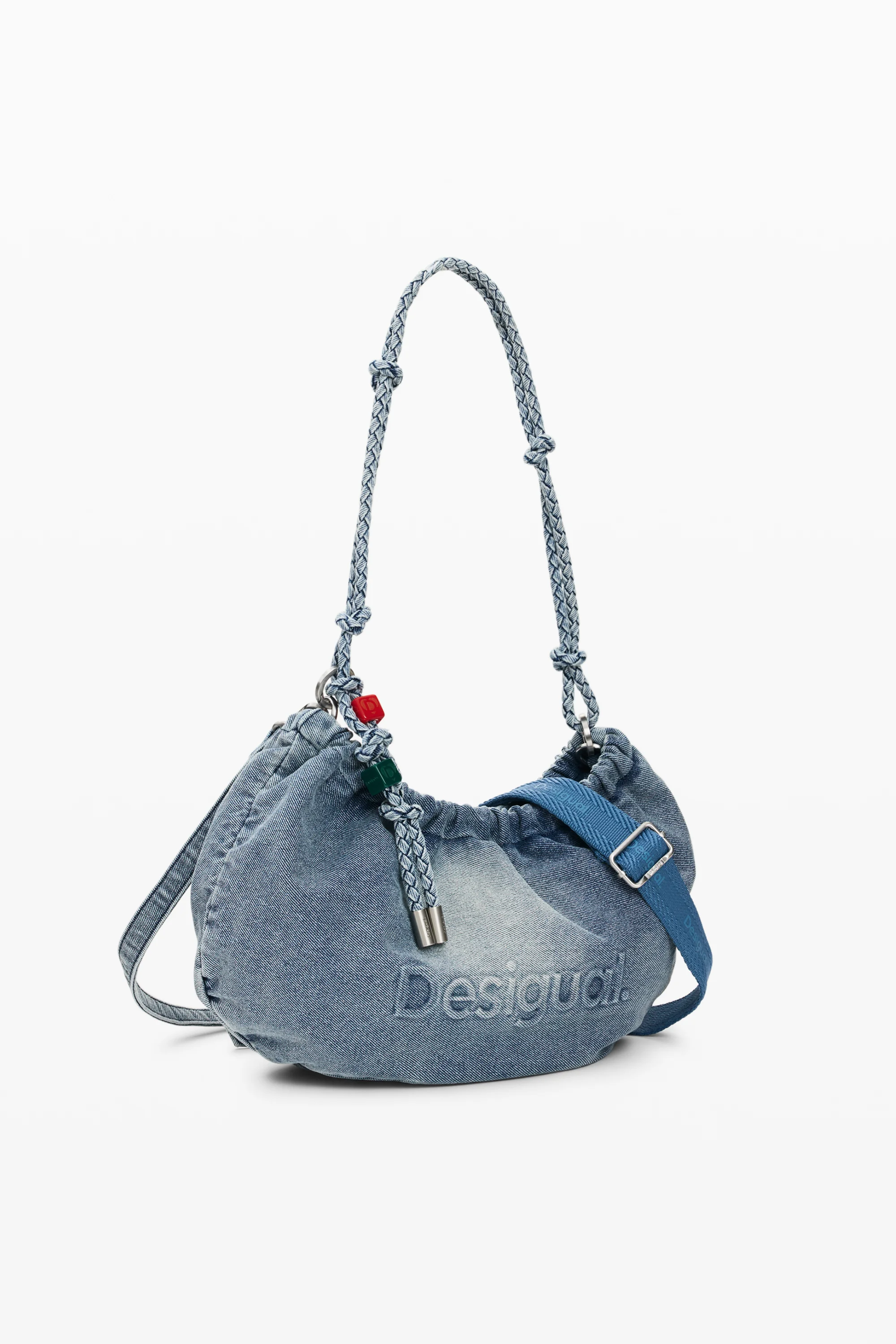 Desigual - HALF LOGO DENIM WAVERLY - Női oldaltáska