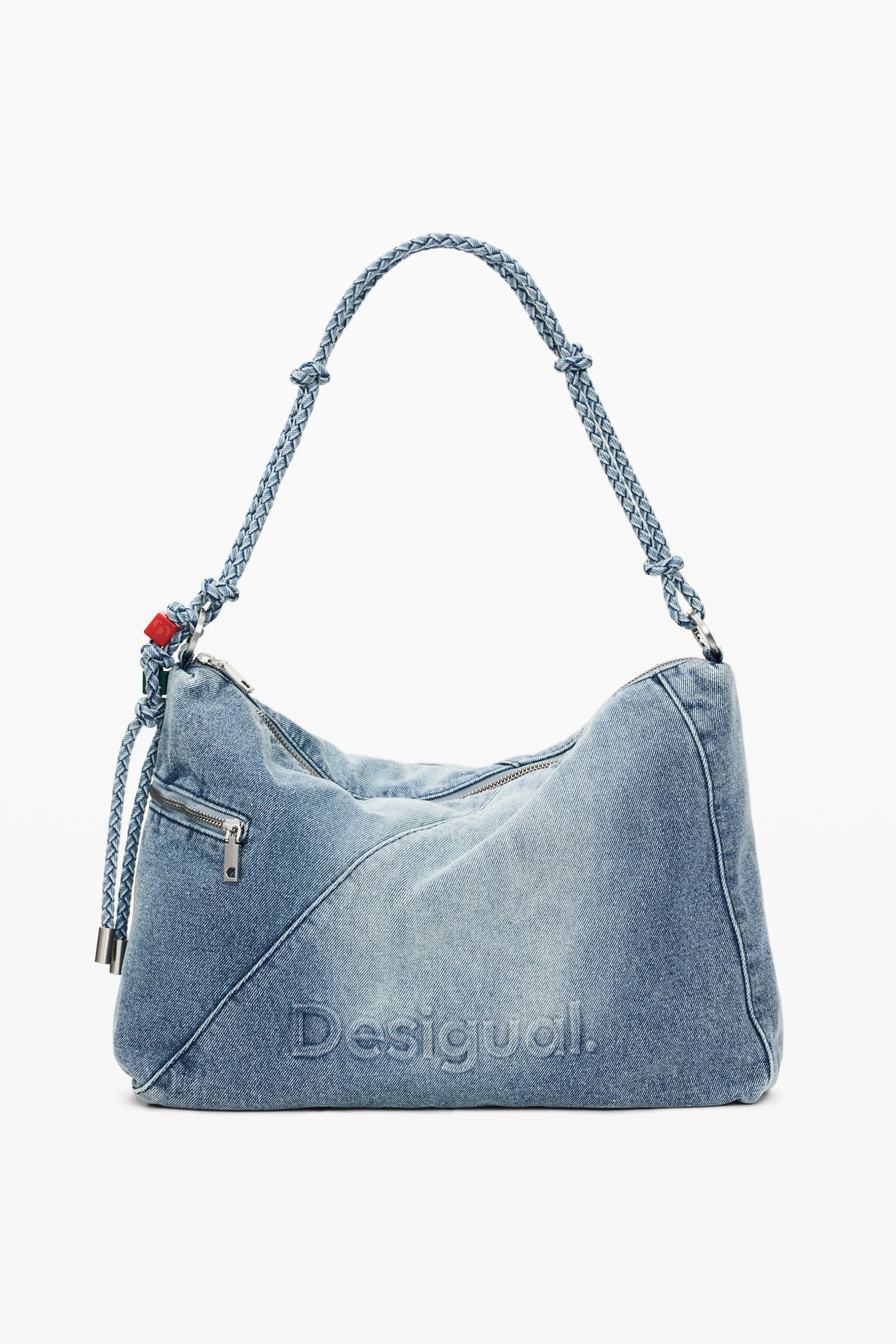 Desigual - HALF LOGO DENIM LEIRIA 2.0 - Női oldaltáska
