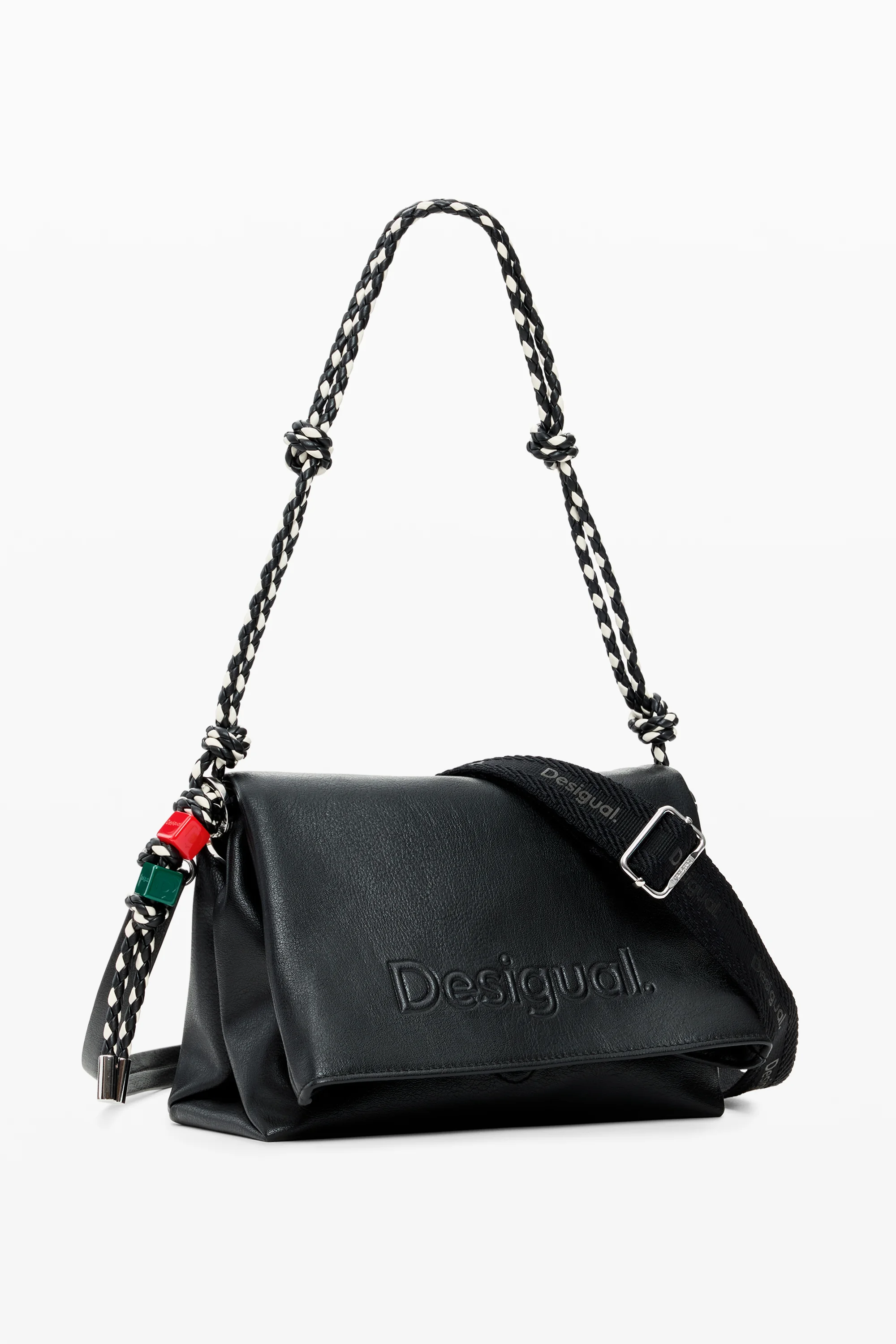 Desigual - HALF LOGO VENECIA 4.0 BLACK - Női oldaltáska
