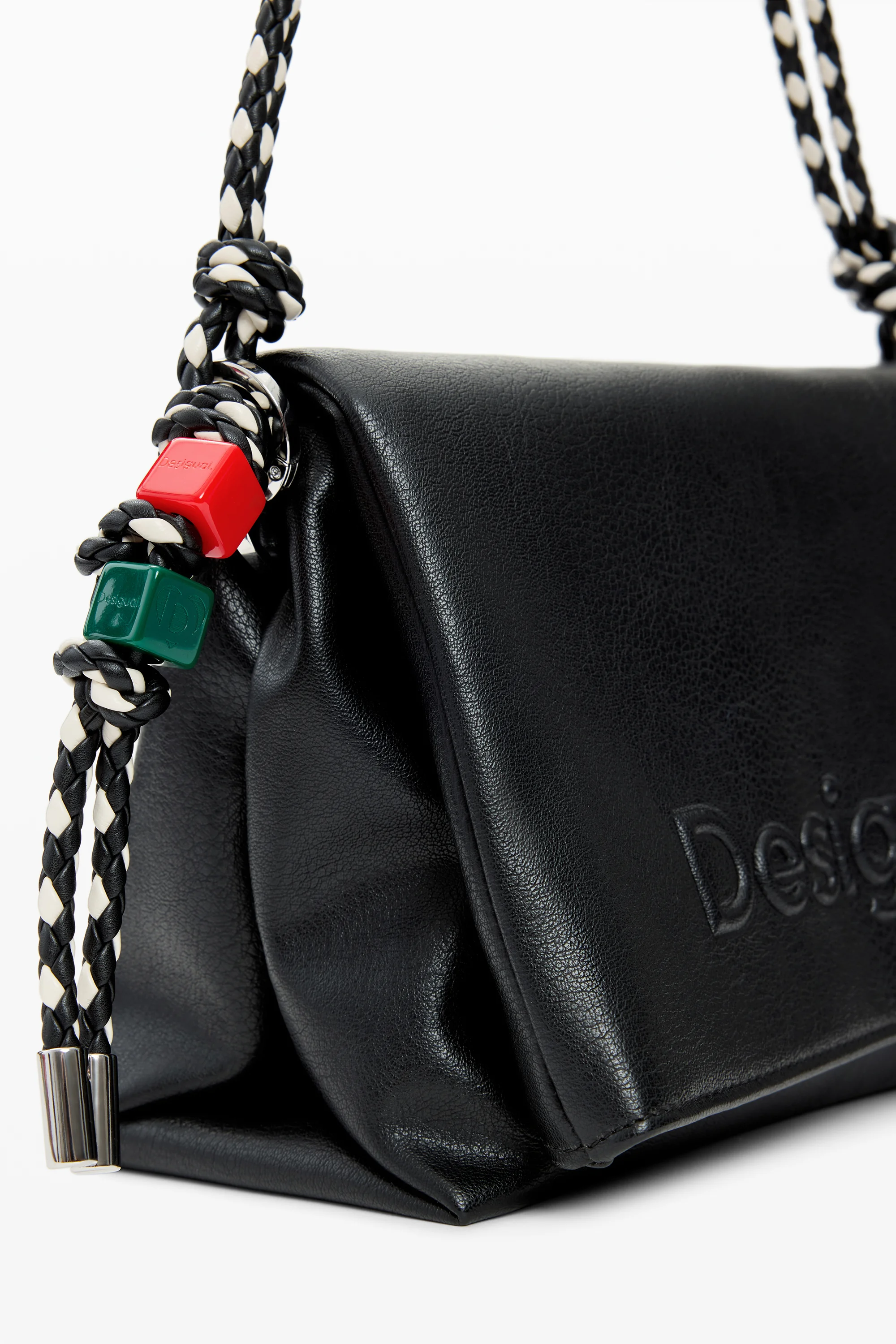 Desigual - HALF LOGO VENECIA 4.0 BLACK - Női oldaltáska