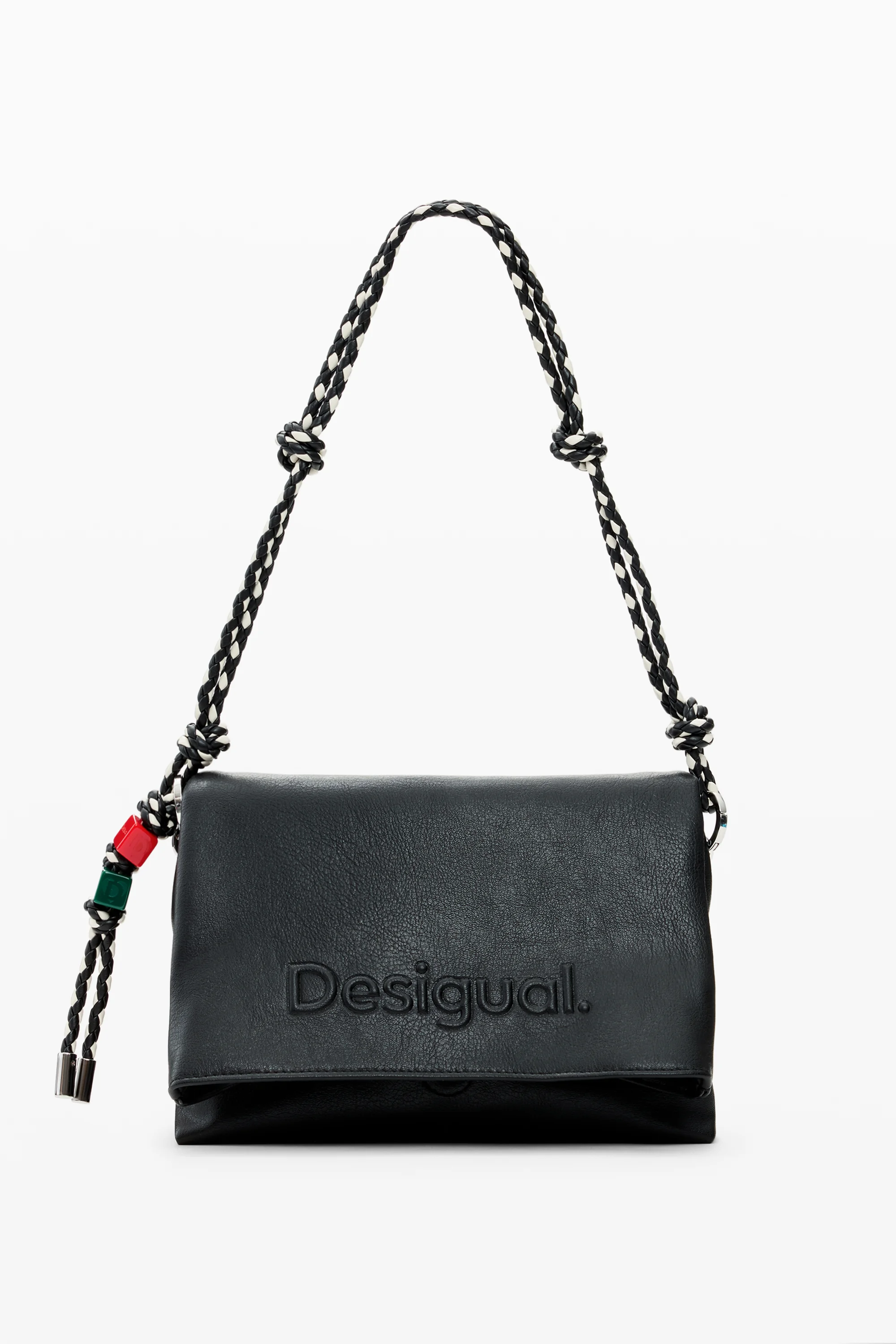 Desigual - HALF LOGO VENECIA 4.0 BLACK - Női oldaltáska