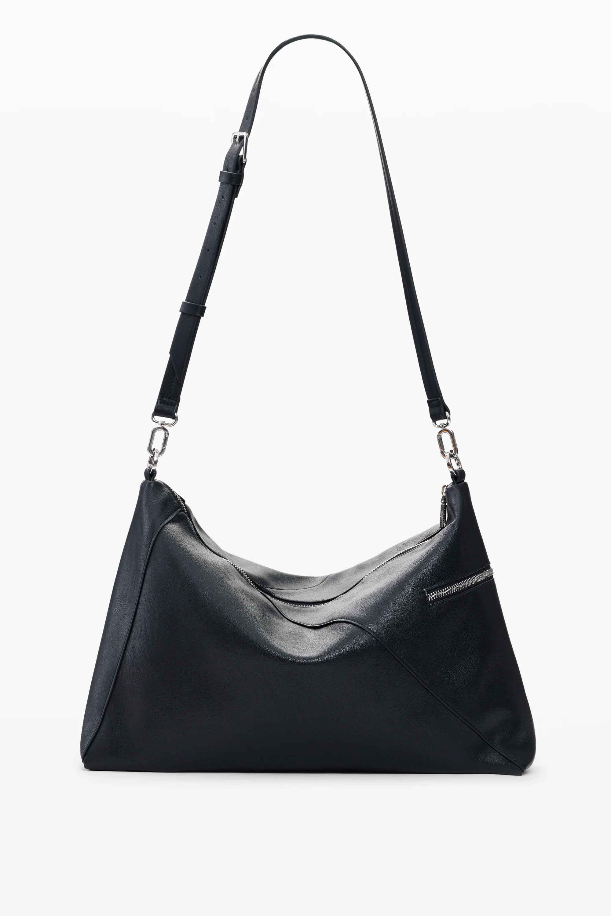 Desigual - HALF LOGO LEIRIA 2.0 BLACK - Női oldaltáska