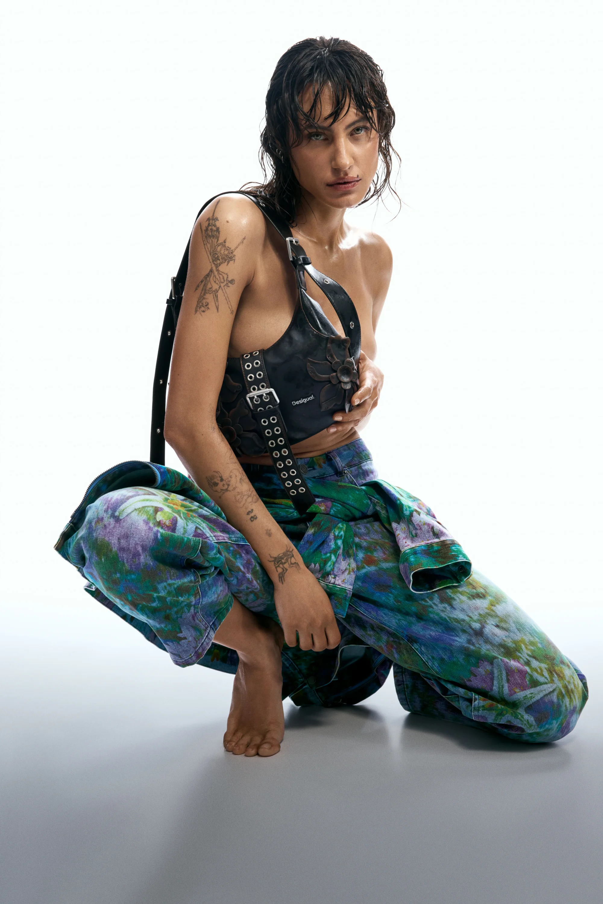 Desigual - CURIO CHOCO MARGOT - Női oldaltáska