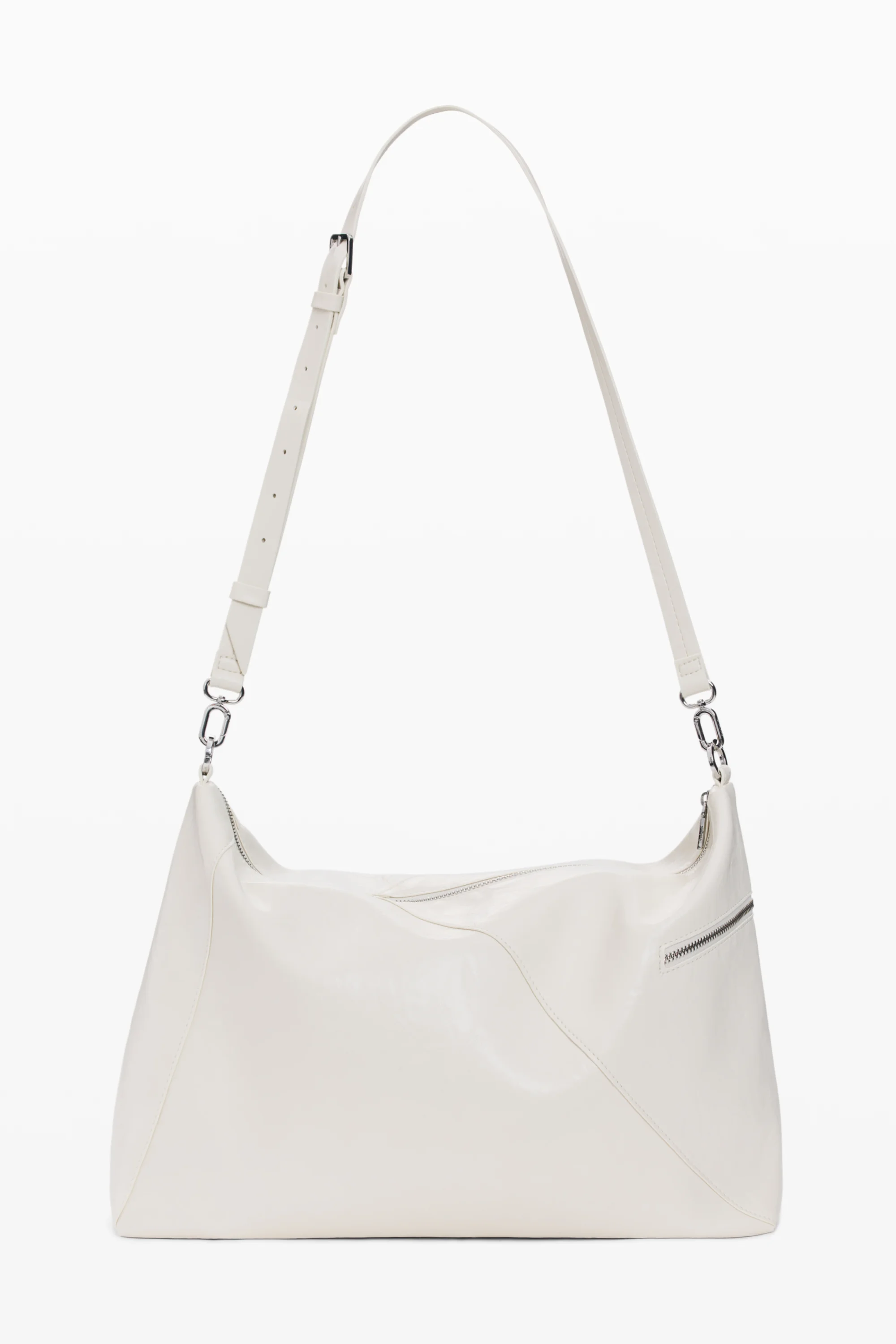 Desigual - HALF LOGO LEIRIA 2.0 ECRU - Női oldaltáska