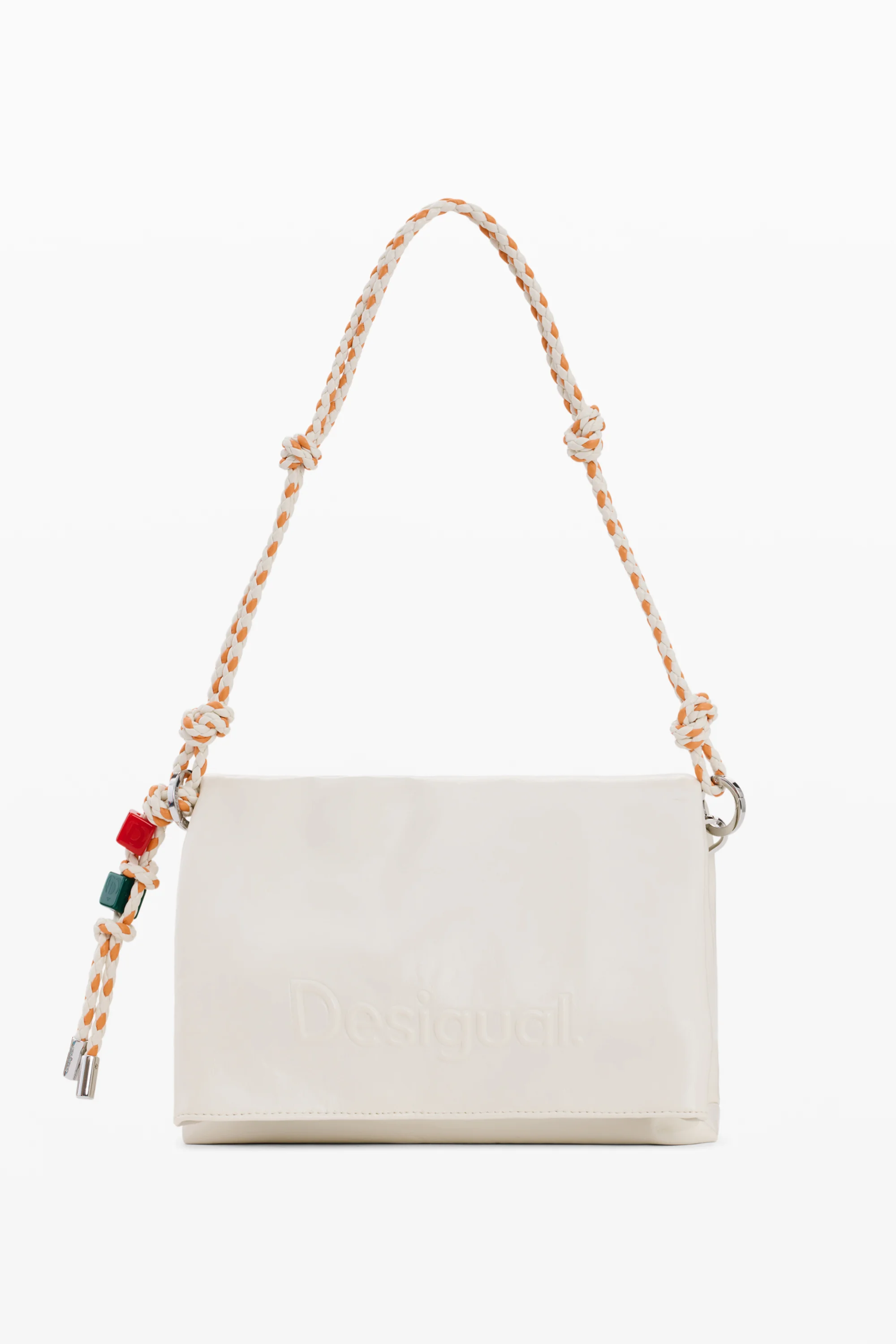 Desigual - HALF LOGO VENECIA 4.0 ECRU - Női oldaltáska