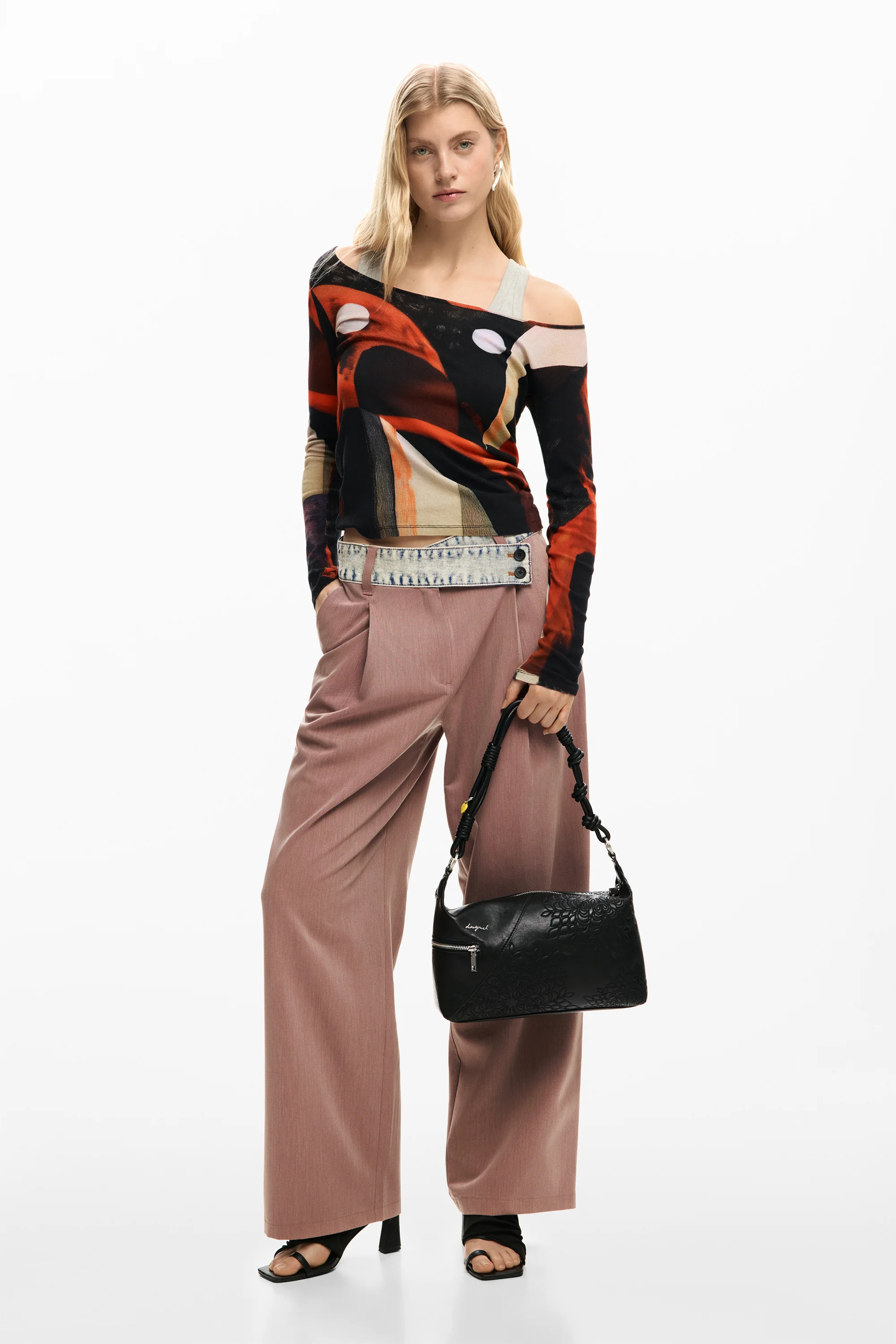 Desigual - SIERRA  BLACK HUNTINGTON - Női oldaltáska