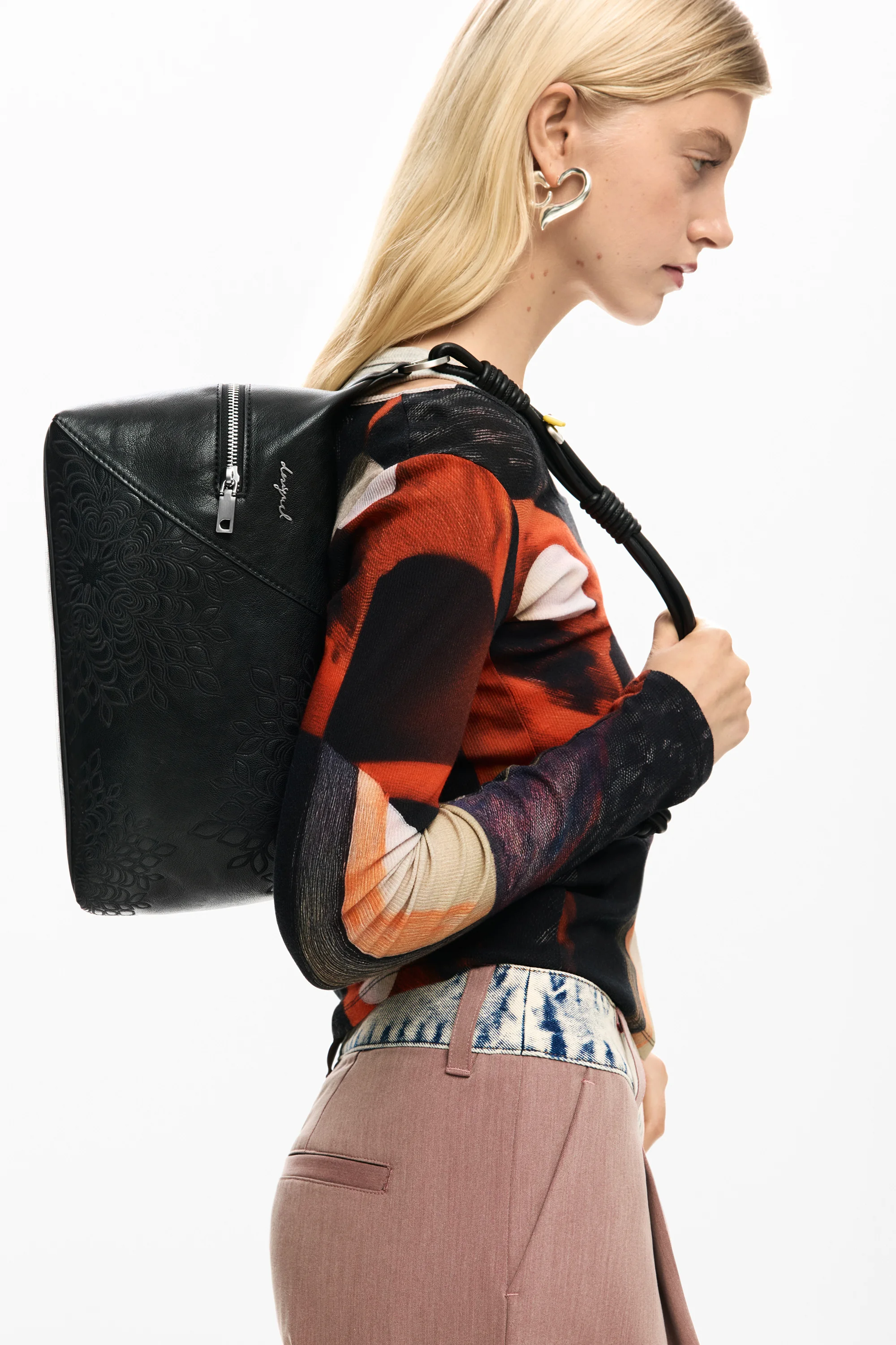 Desigual - SIERRA  BLACK HUNTINGTON - Női oldaltáska