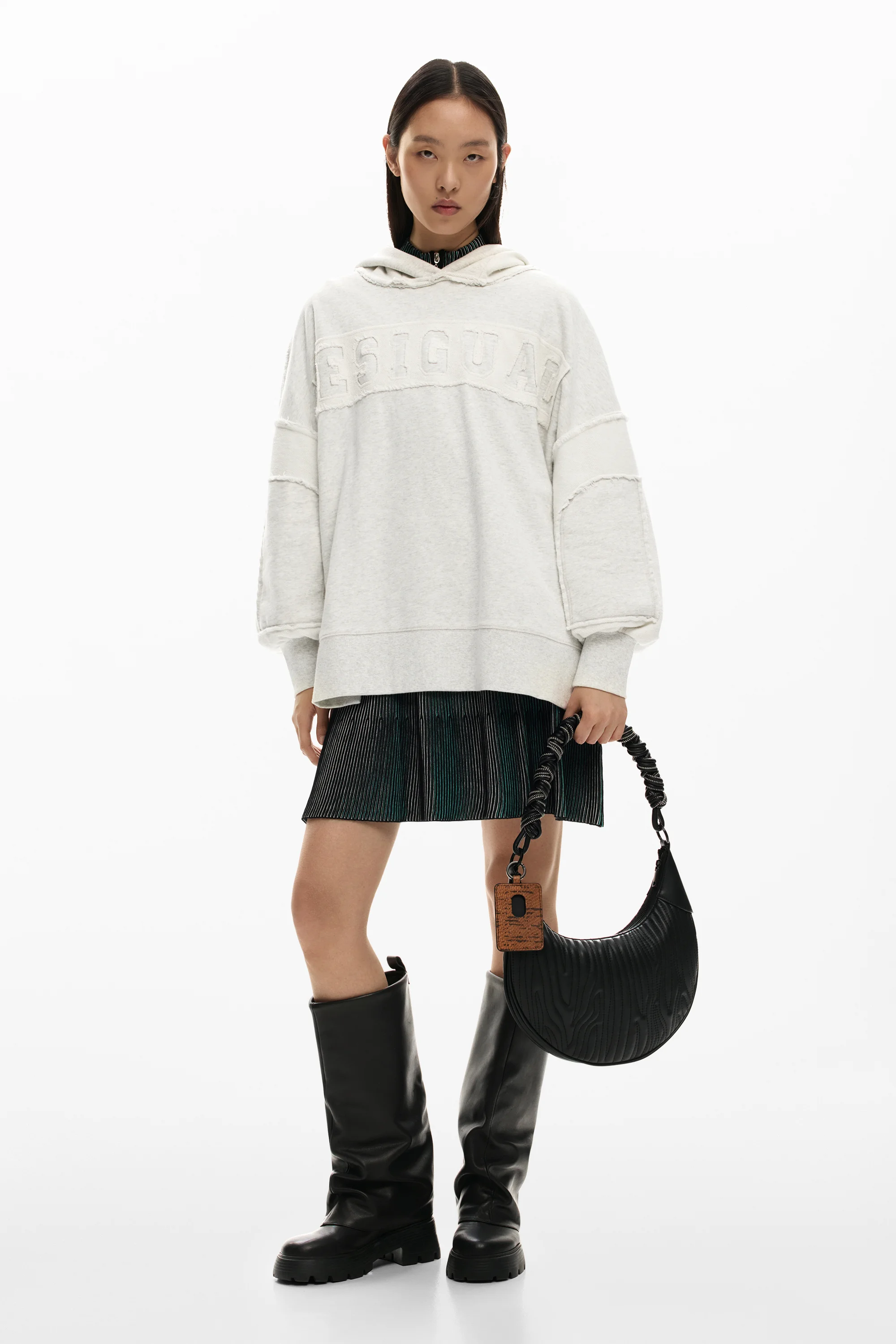 Desigual - HELIUM CALGARY BLACK - Női oldaltáska