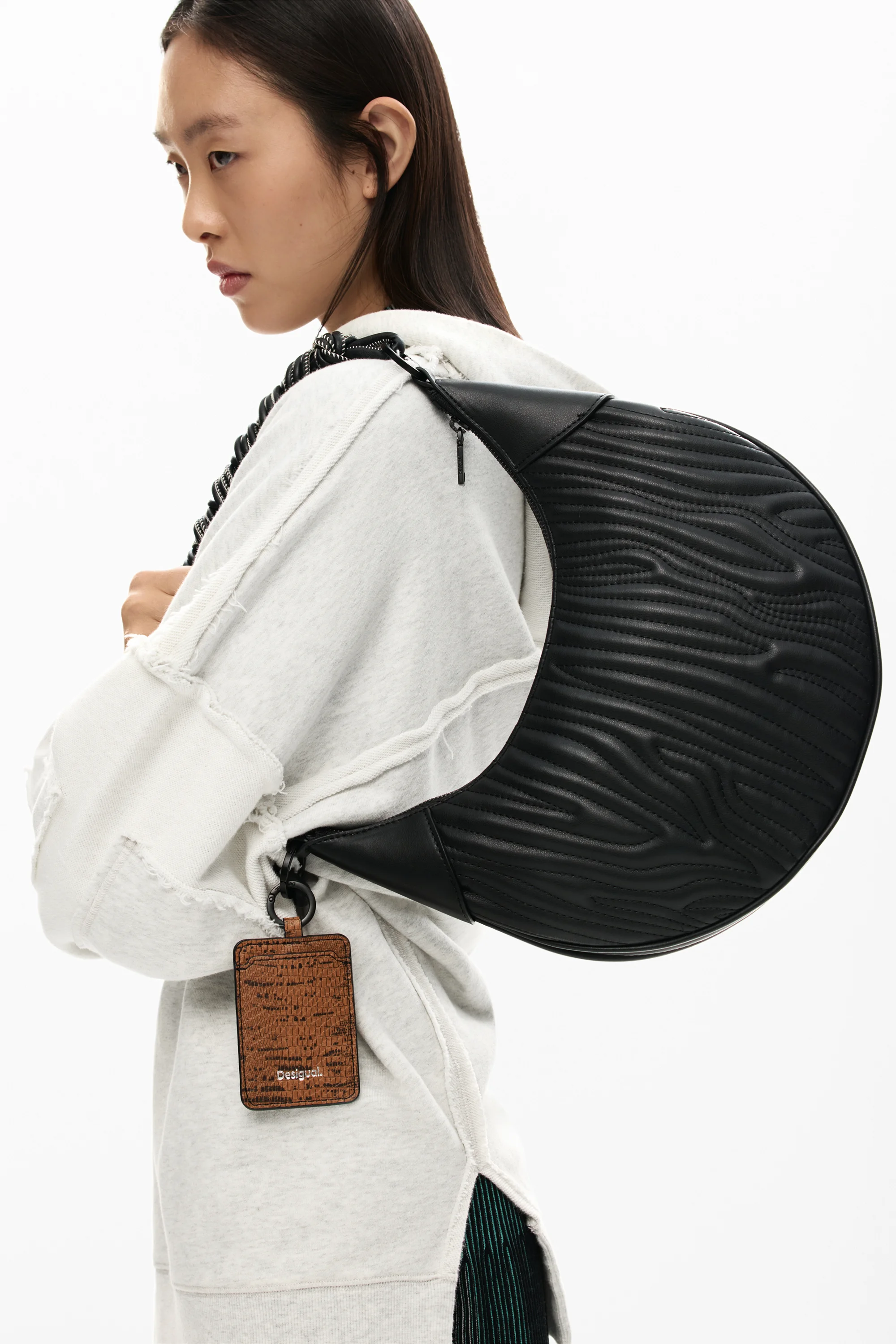 Desigual - HELIUM CALGARY BLACK - Női oldaltáska