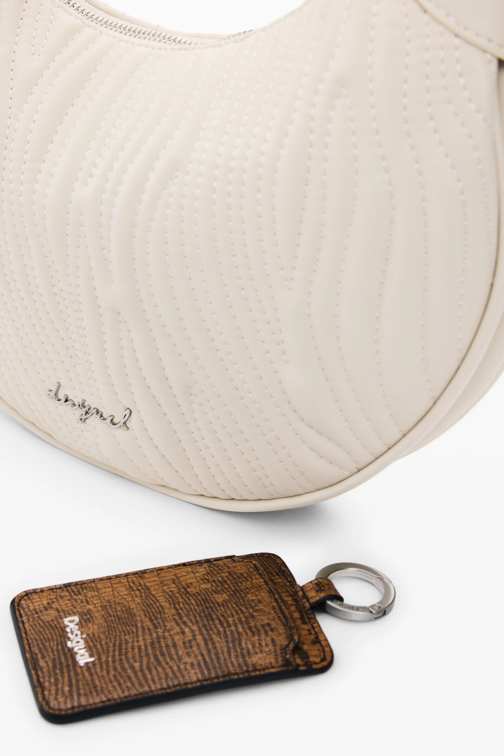 Desigual - HELIUM CALGARY ECRU - Női oldaltáska