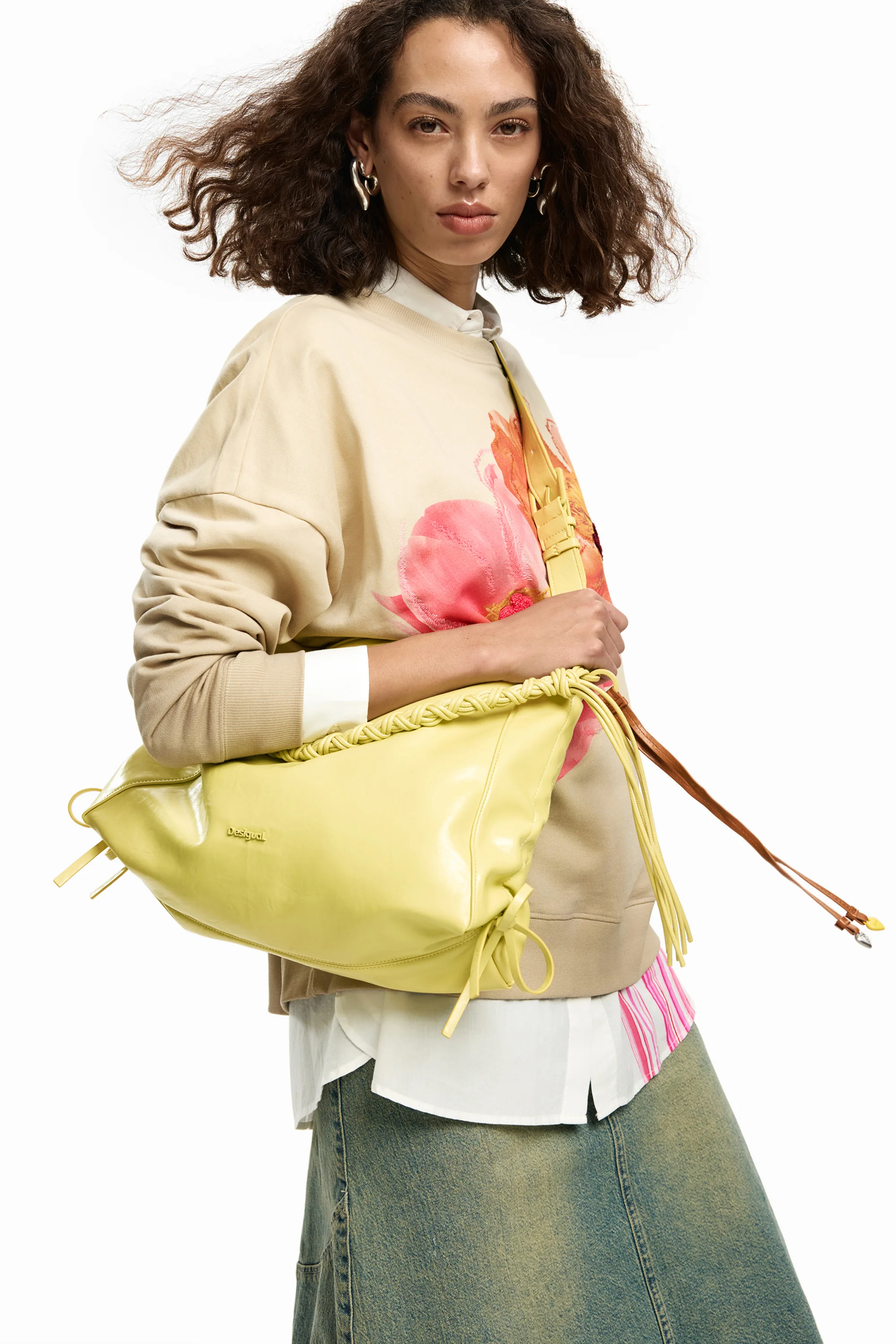 Desigual - RODIO LEIRIA LIME - Női oldaltáska