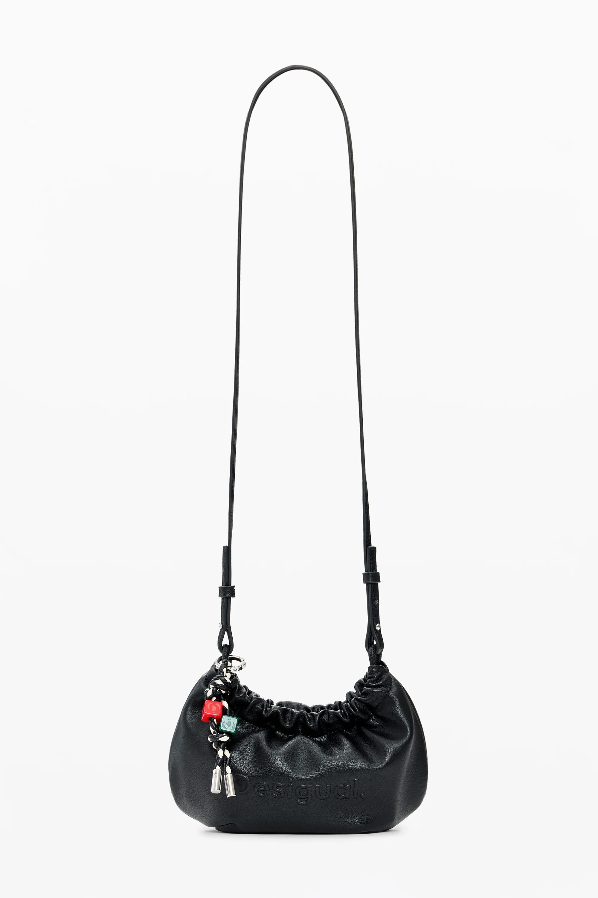 Desigual - HALF LOGO WAVERLY PHONE BLACK - Női oldaltáska