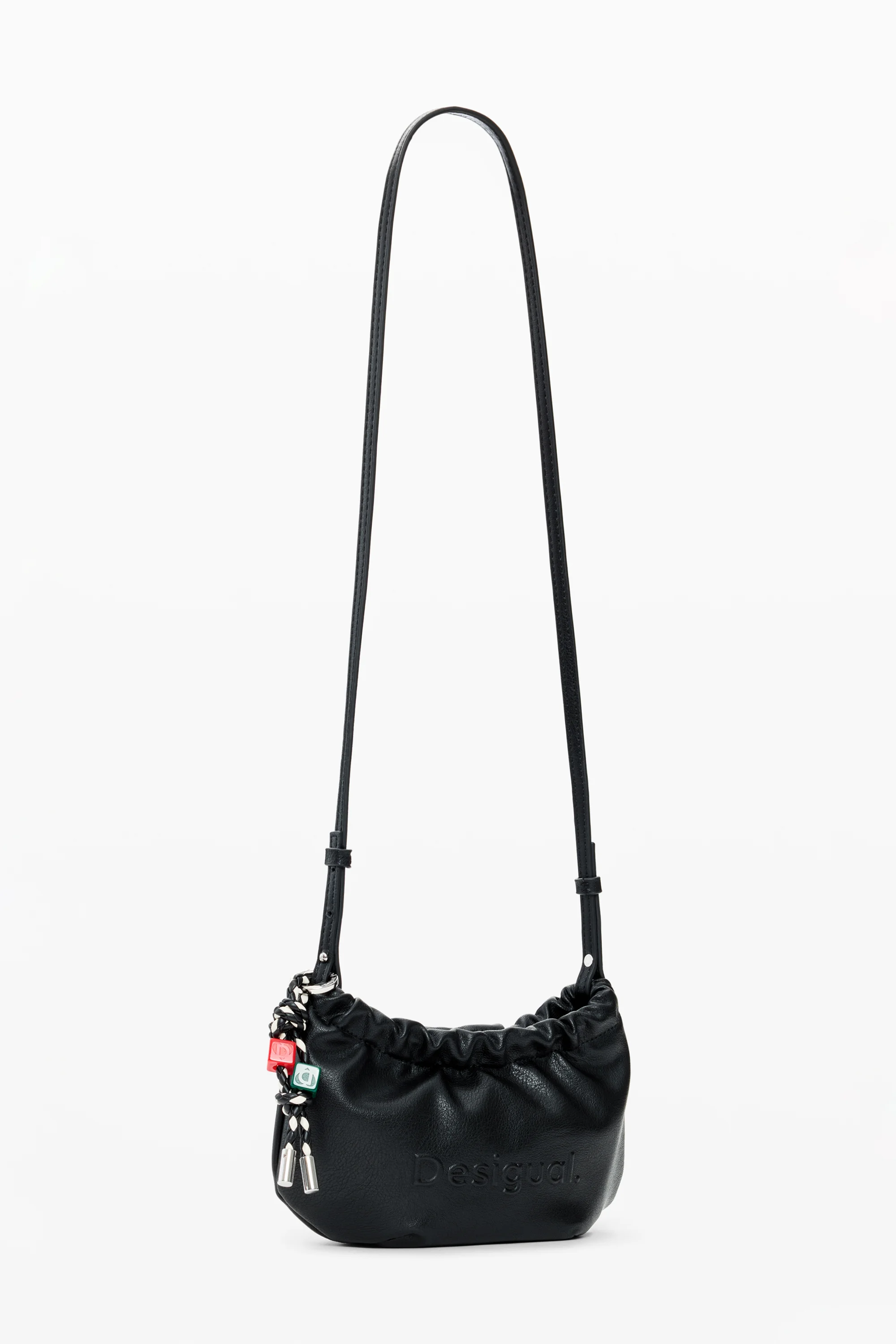 Desigual - HALF LOGO WAVERLY PHONE BLACK - Női oldaltáska