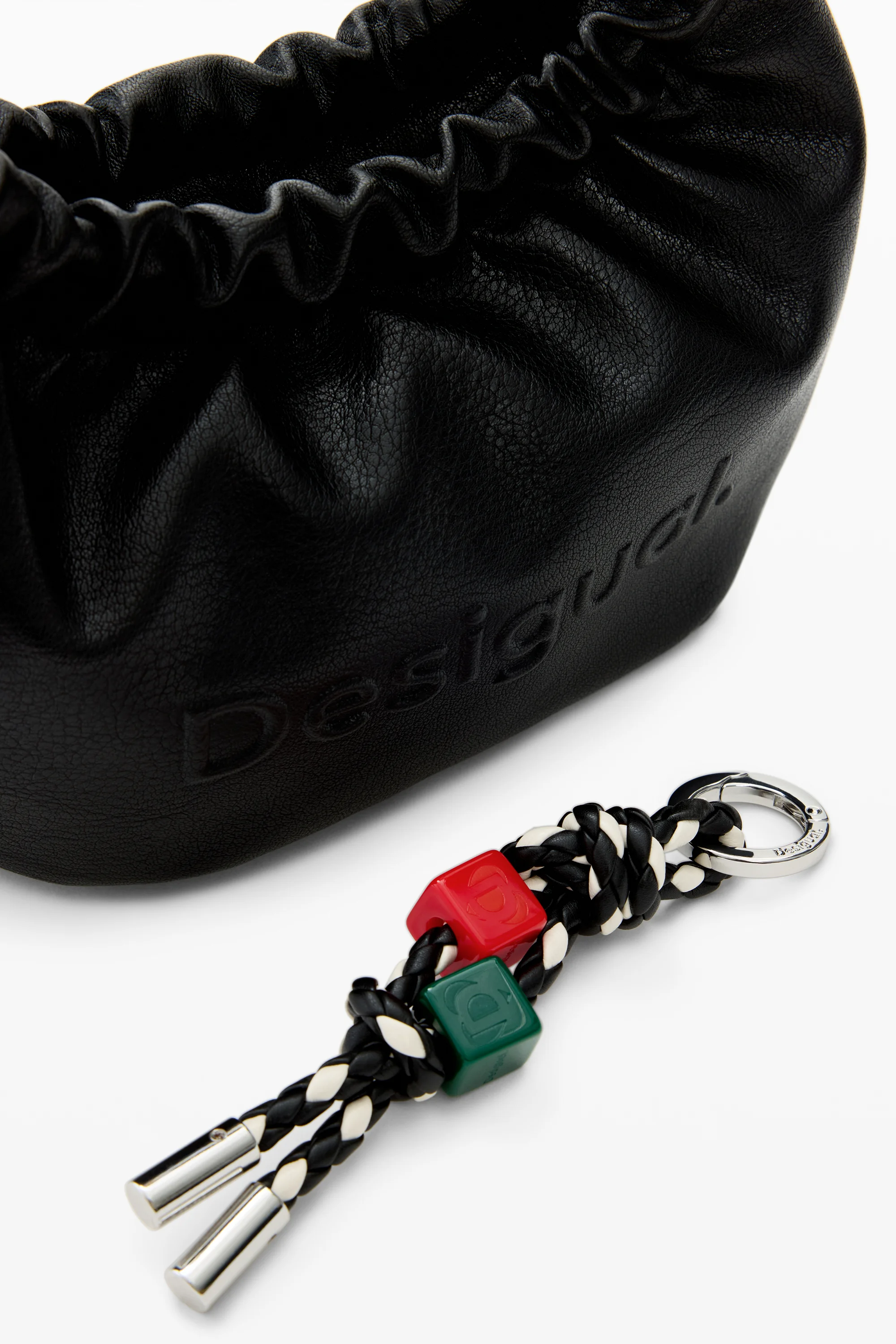 Desigual - HALF LOGO WAVERLY PHONE BLACK - Női oldaltáska