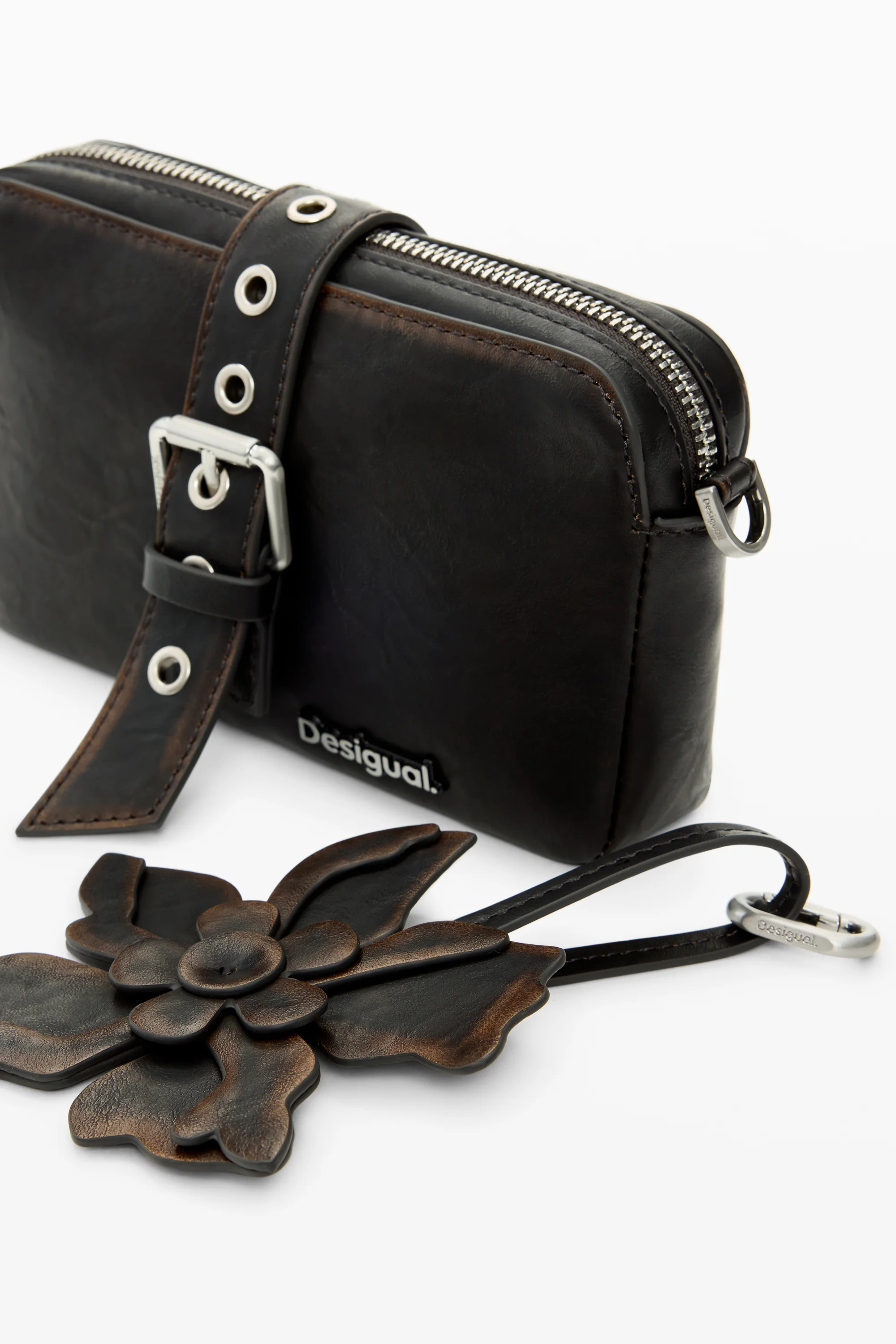 Desigual - CURIO CHOCO JULIA - Női oldaltáska