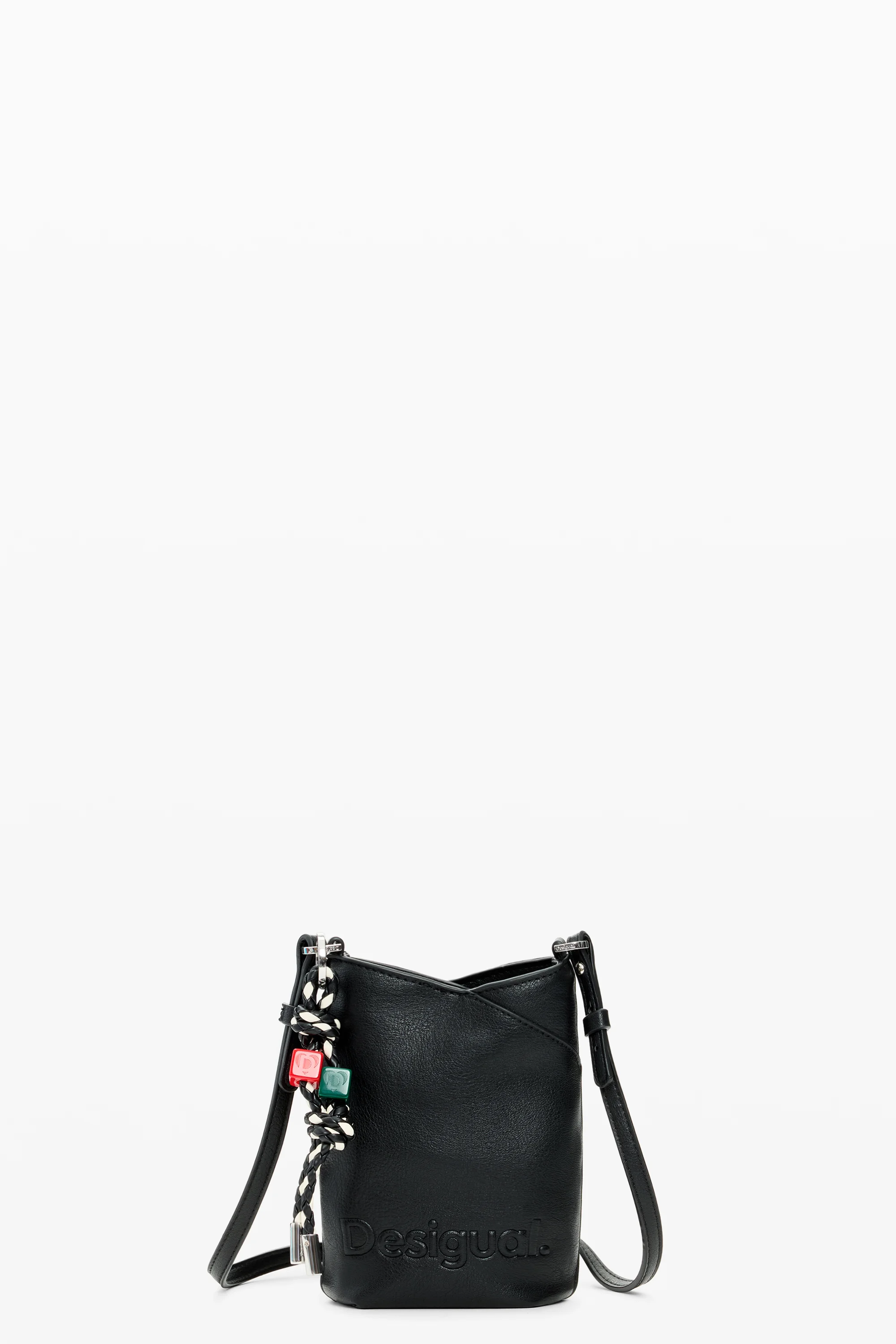 Desigual - HALF LOGO HELENE BLACK - Női oldaltáska