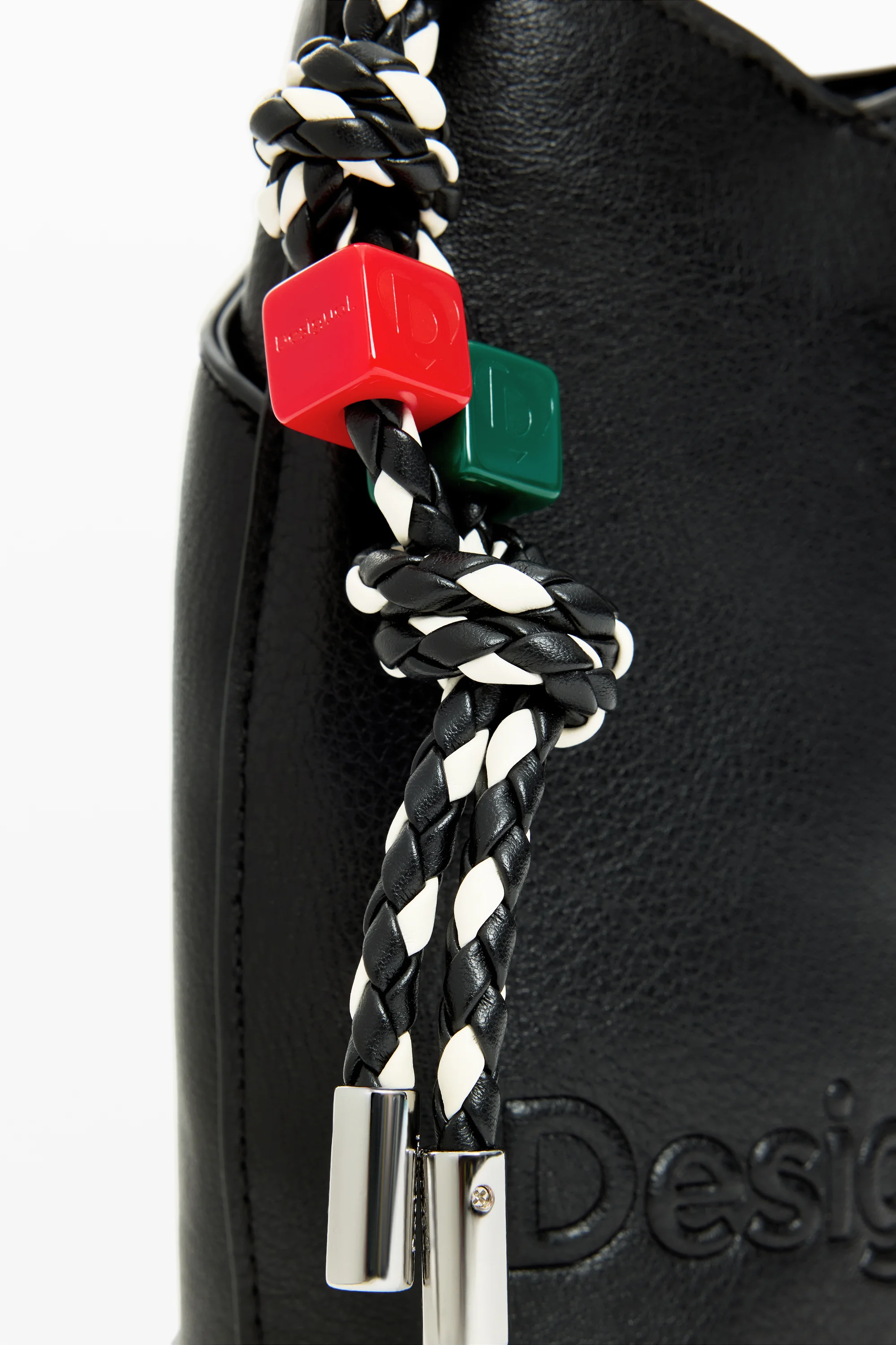 Desigual - HALF LOGO HELENE BLACK - Női oldaltáska