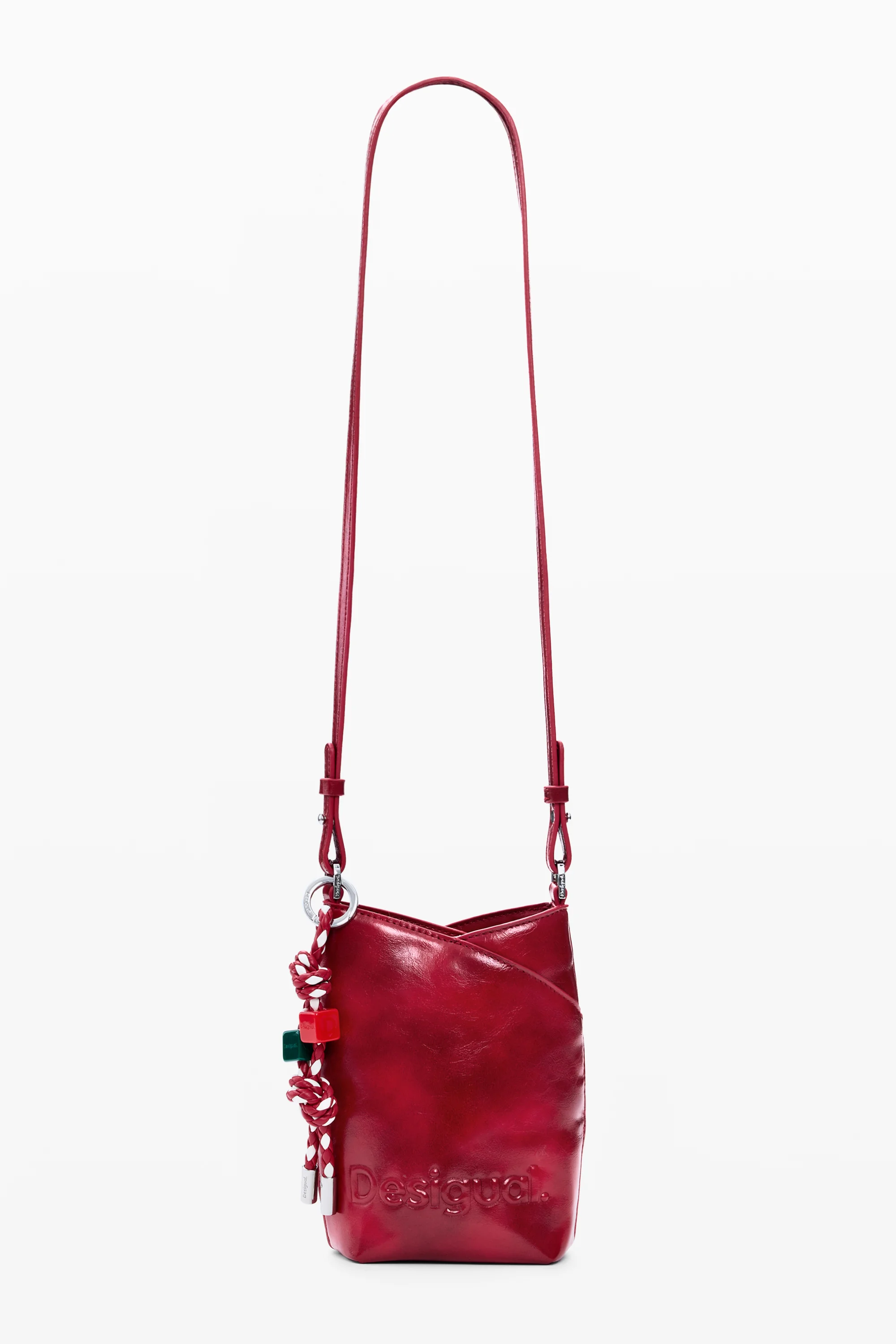 Desigual - HALF LOGO HELENE RED - Női oldaltáska