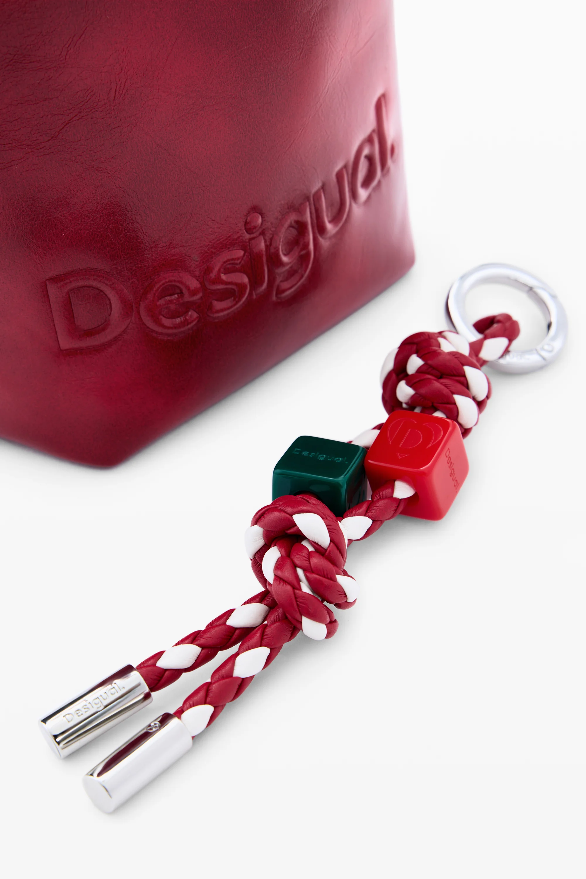 Desigual - HALF LOGO HELENE RED - Női oldaltáska