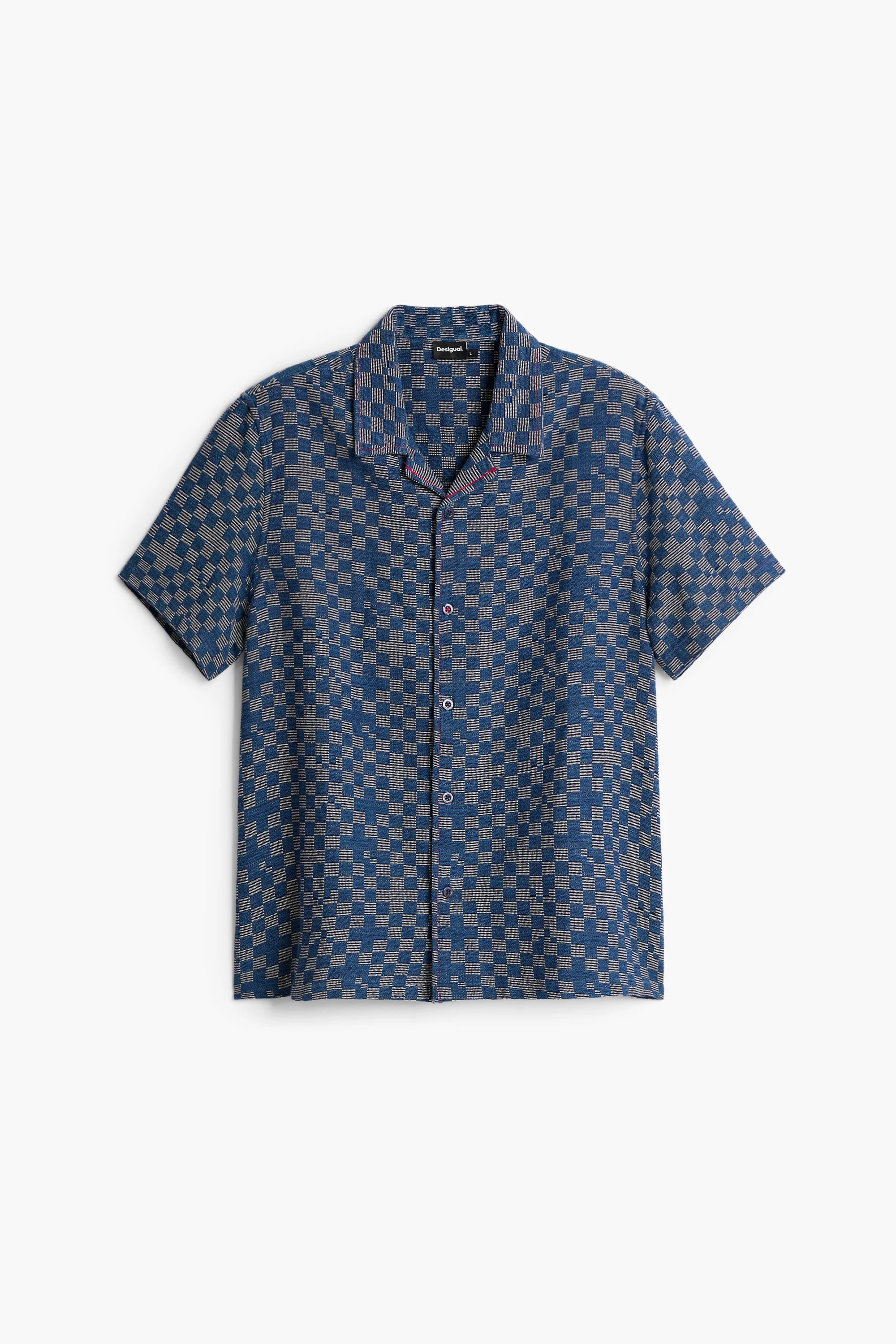 Desigual - BLUE JAQUARD - Férfi ing