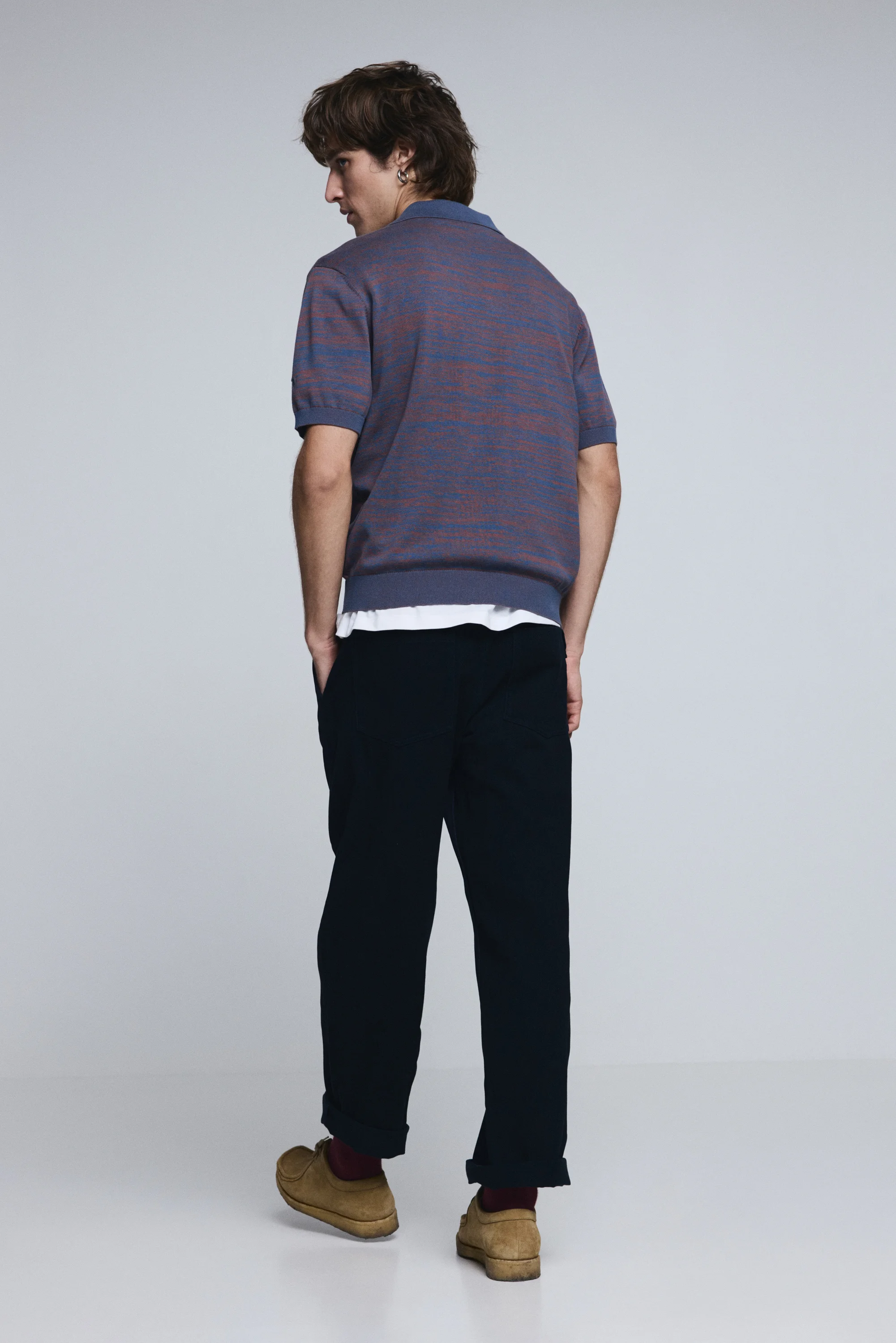 Desigual - POLO JAQUARD - Galléros Férfi póló
