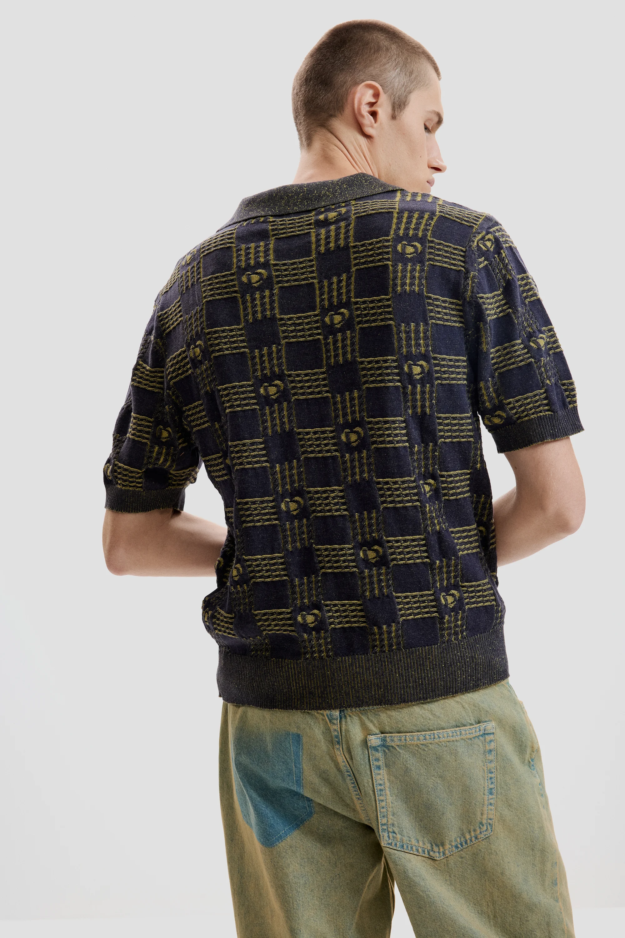 Desigual - POLO LOGO - Galléros Férfi póló