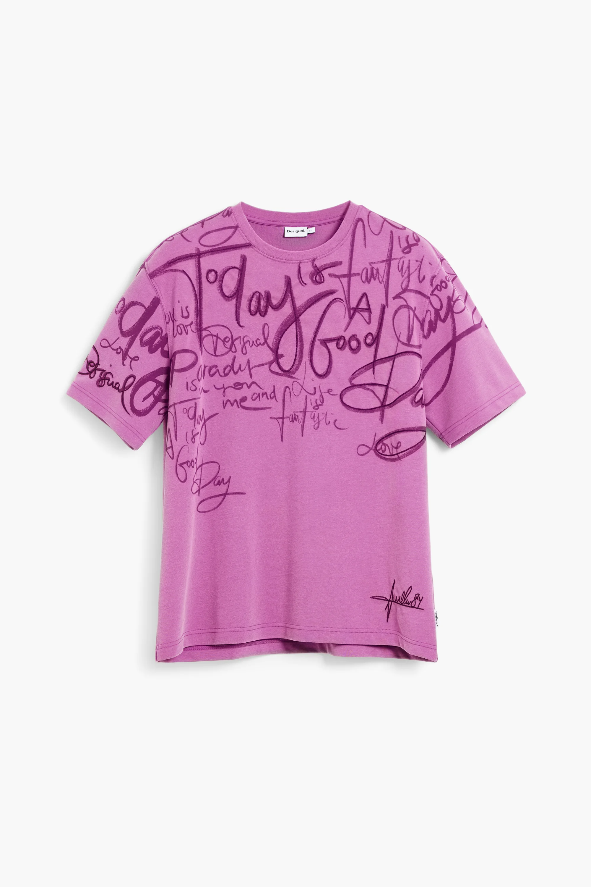 Desigual - LETTERING - Férfi póló