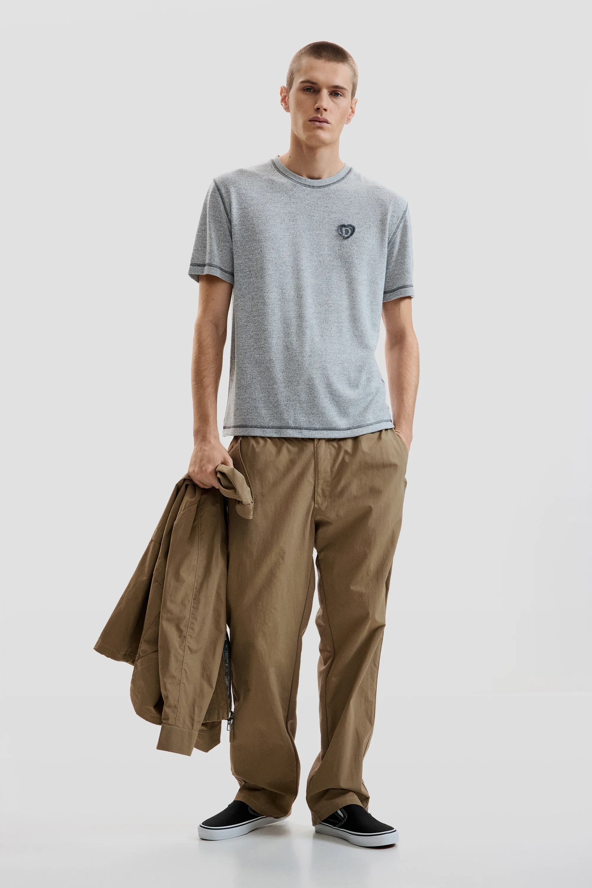 Desigual - BASIC SOFT - Férfi póló