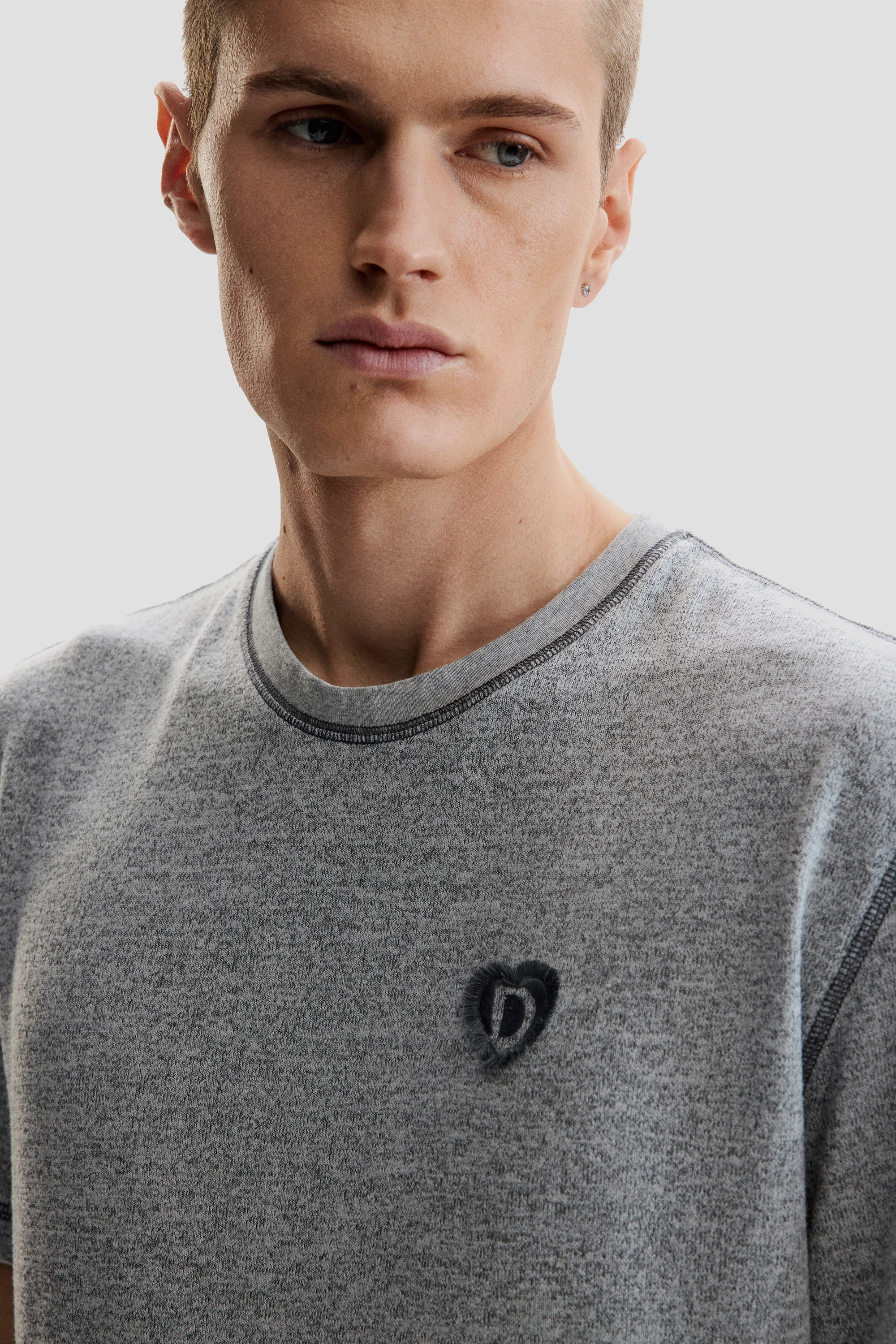 Desigual - BASIC SOFT - Férfi póló