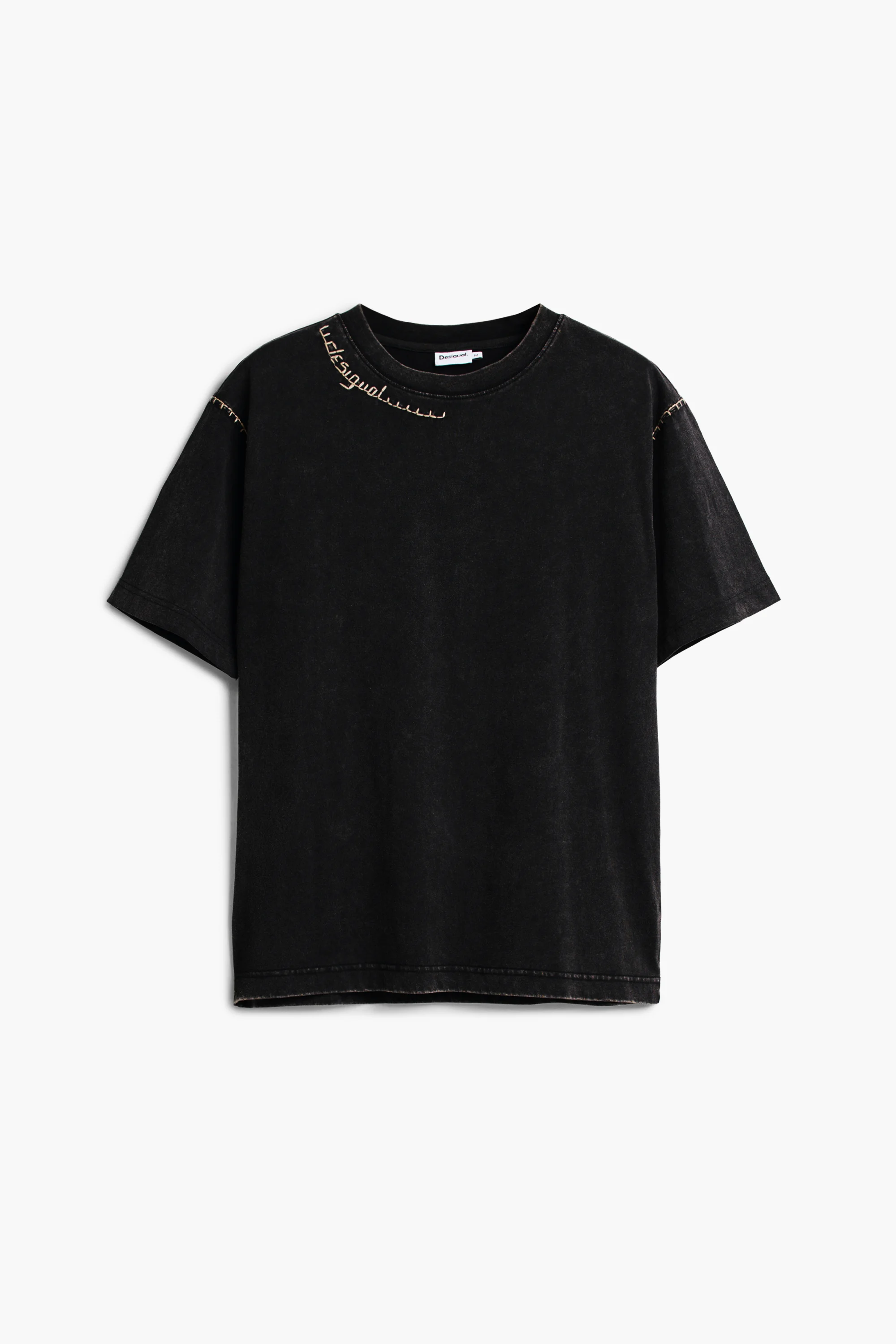 Desigual - STITCHINGS - Férfi póló