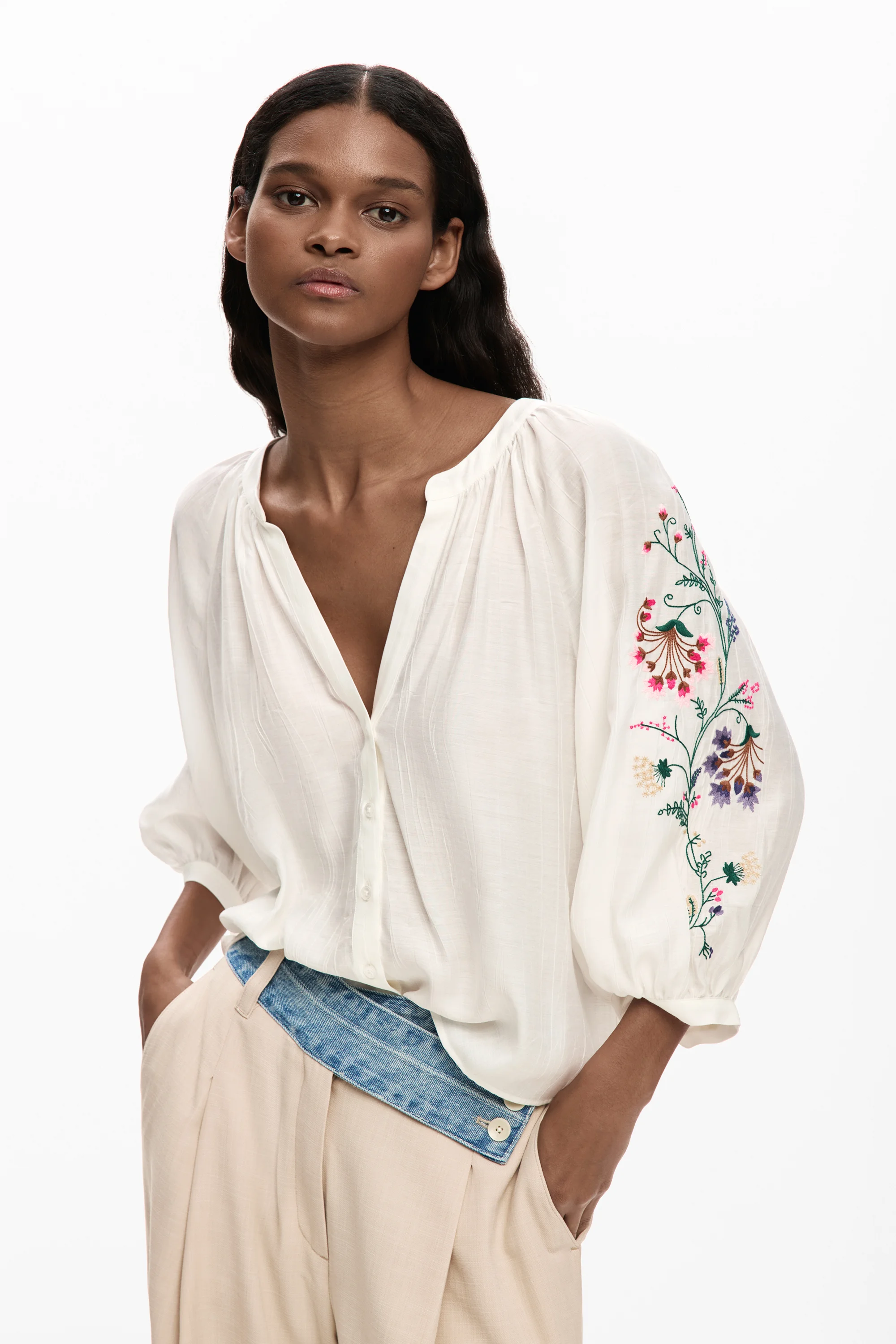 Desigual - ROMAN - Farmer Női blúz