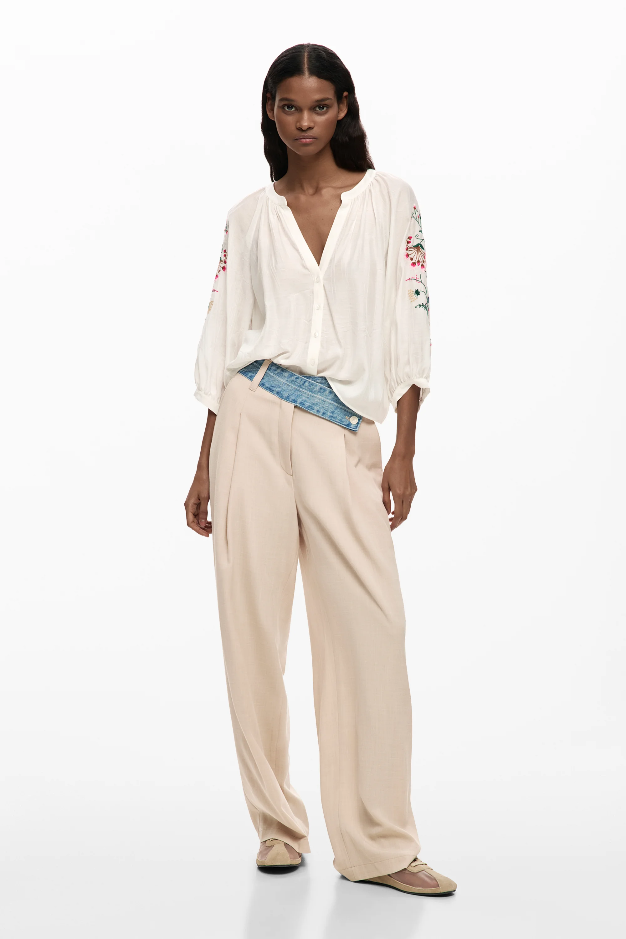 Desigual - ROMAN - Farmer Női blúz