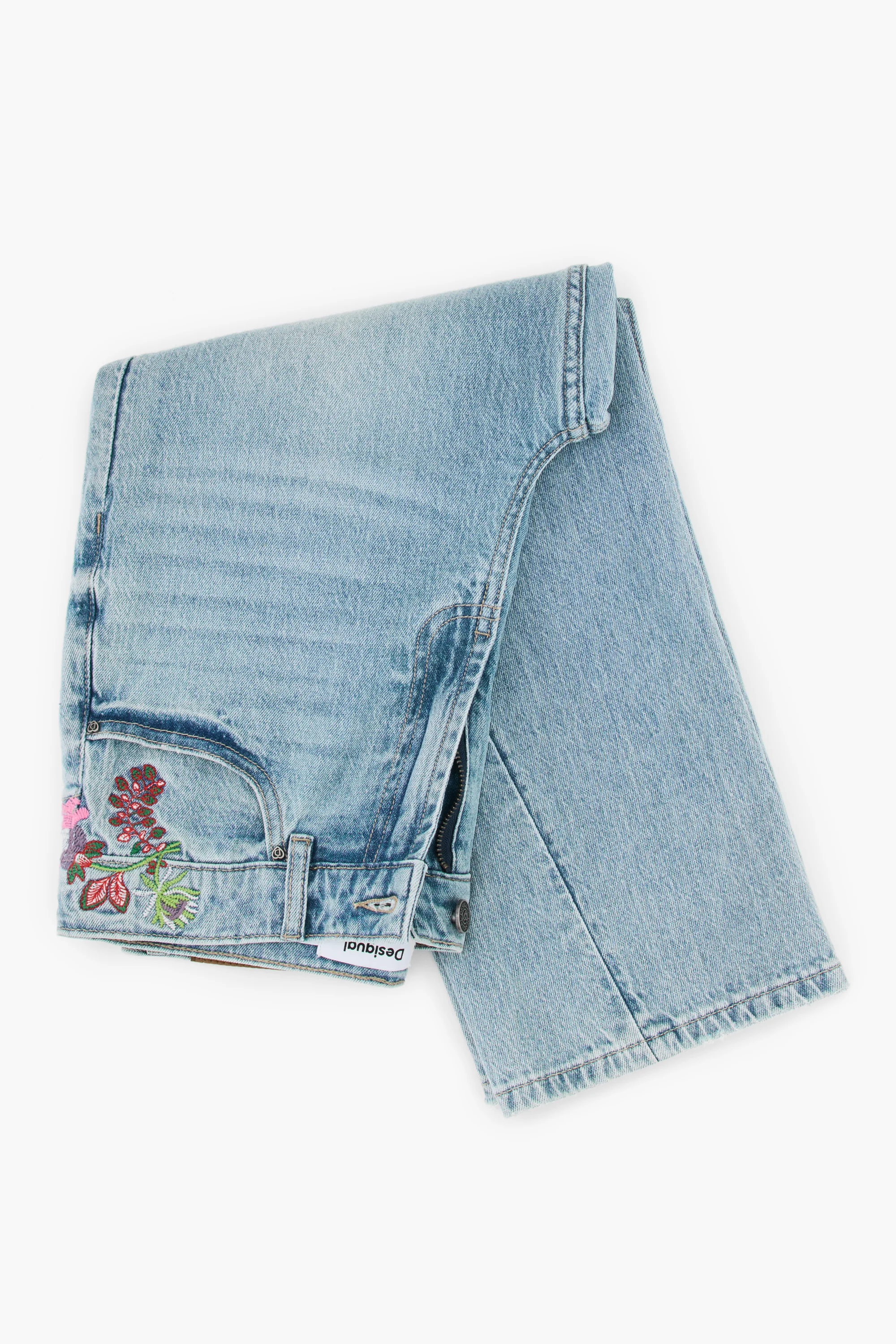 Desigual - FLORA - Női farmernadrág