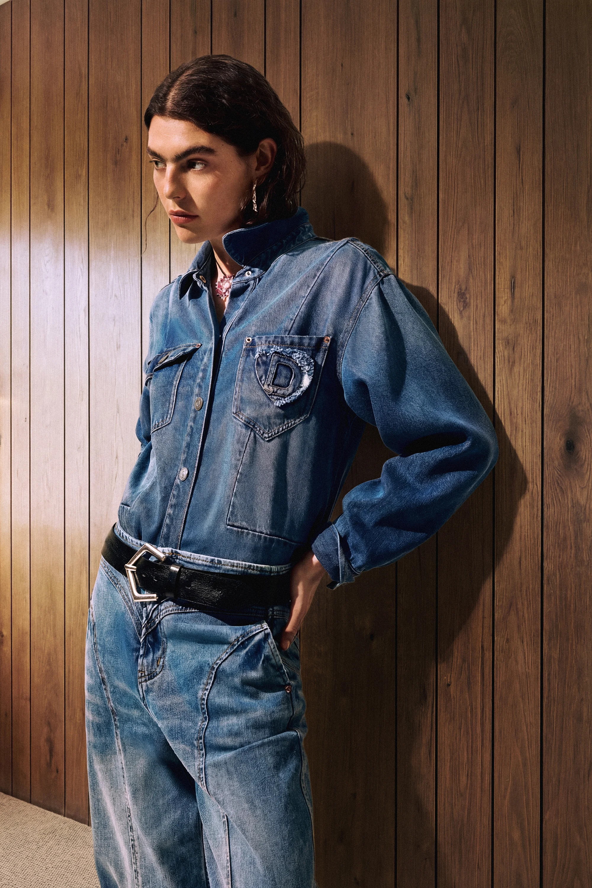 Desigual - DEGRAD - Női farmernadrág