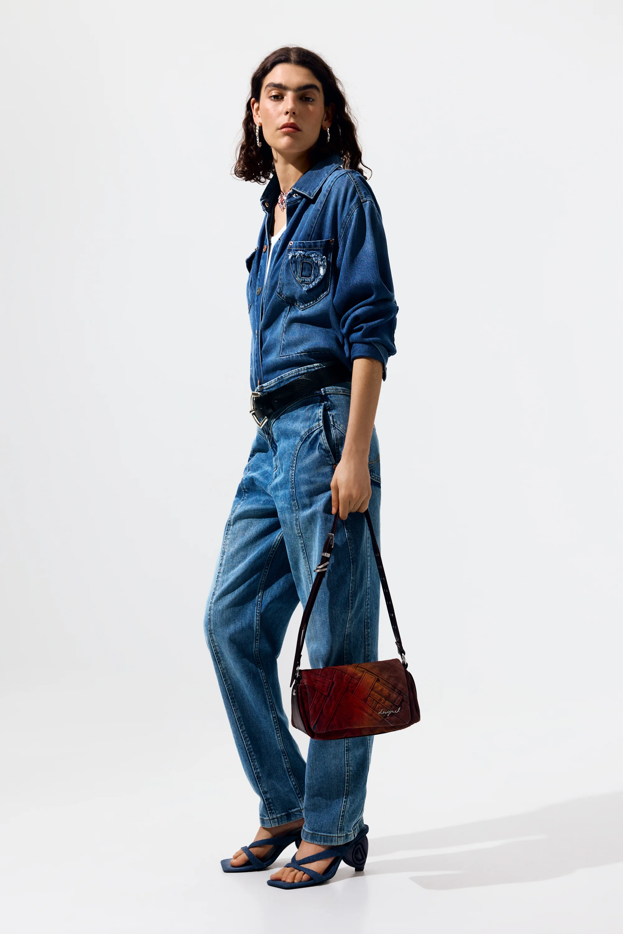 Desigual - DEGRAD - Női farmernadrág