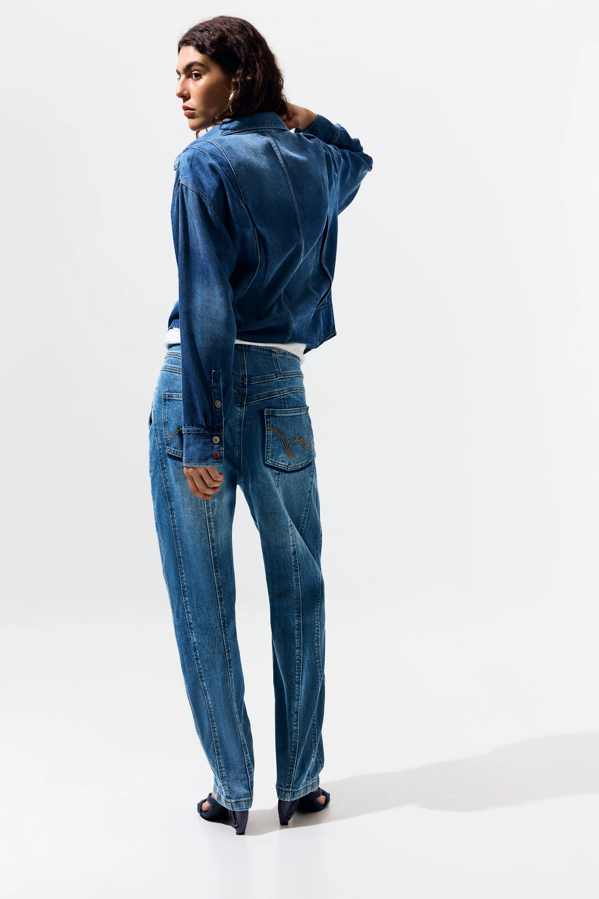 Desigual - DEGRAD - Női farmernadrág