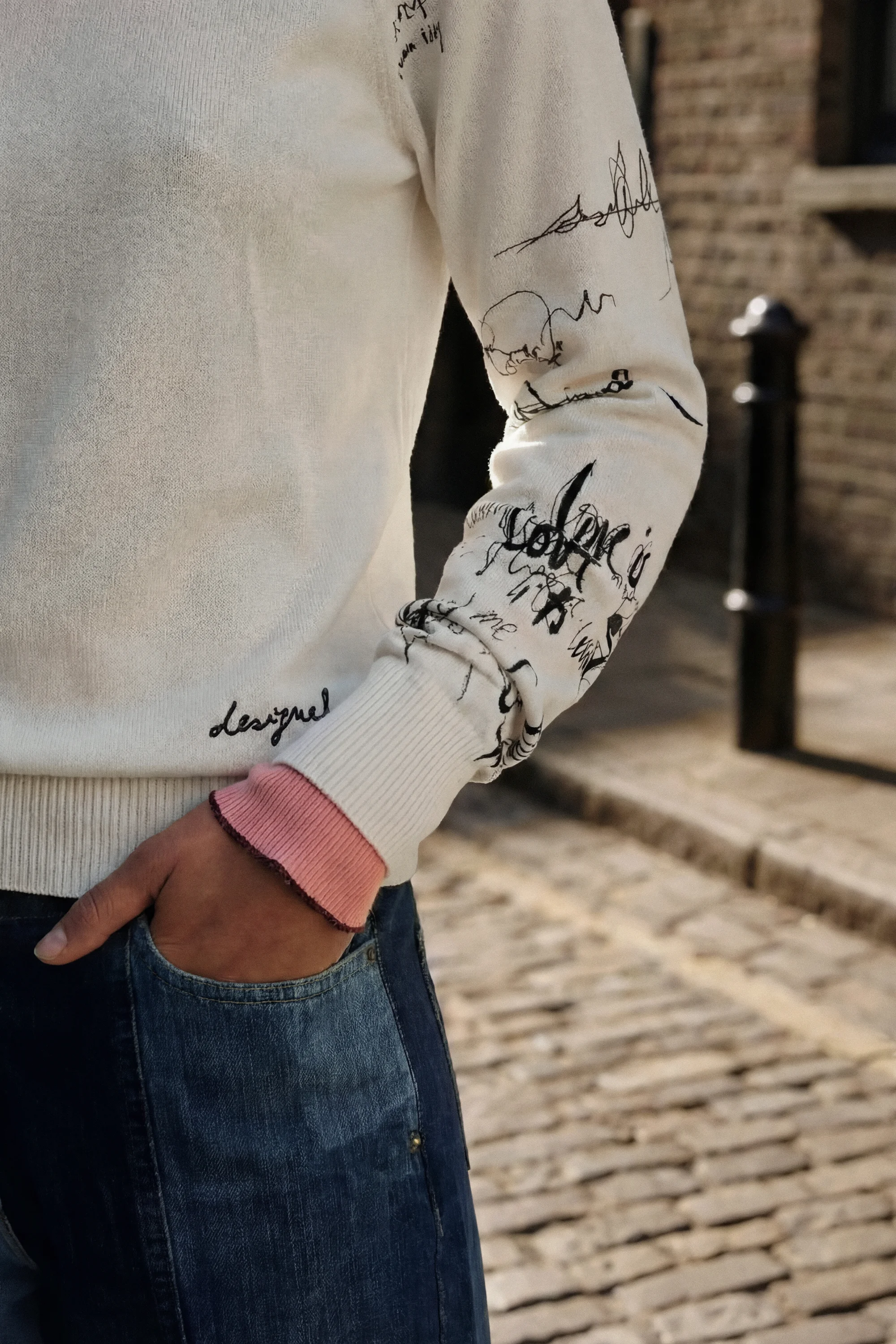 Desigual - MARQUETTE - Elegáns Női pulóver