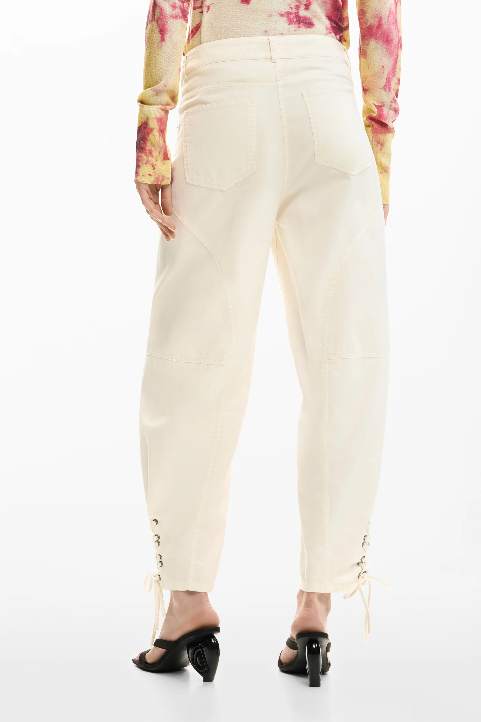 Desigual - TROY - Elegáns Női nadrág