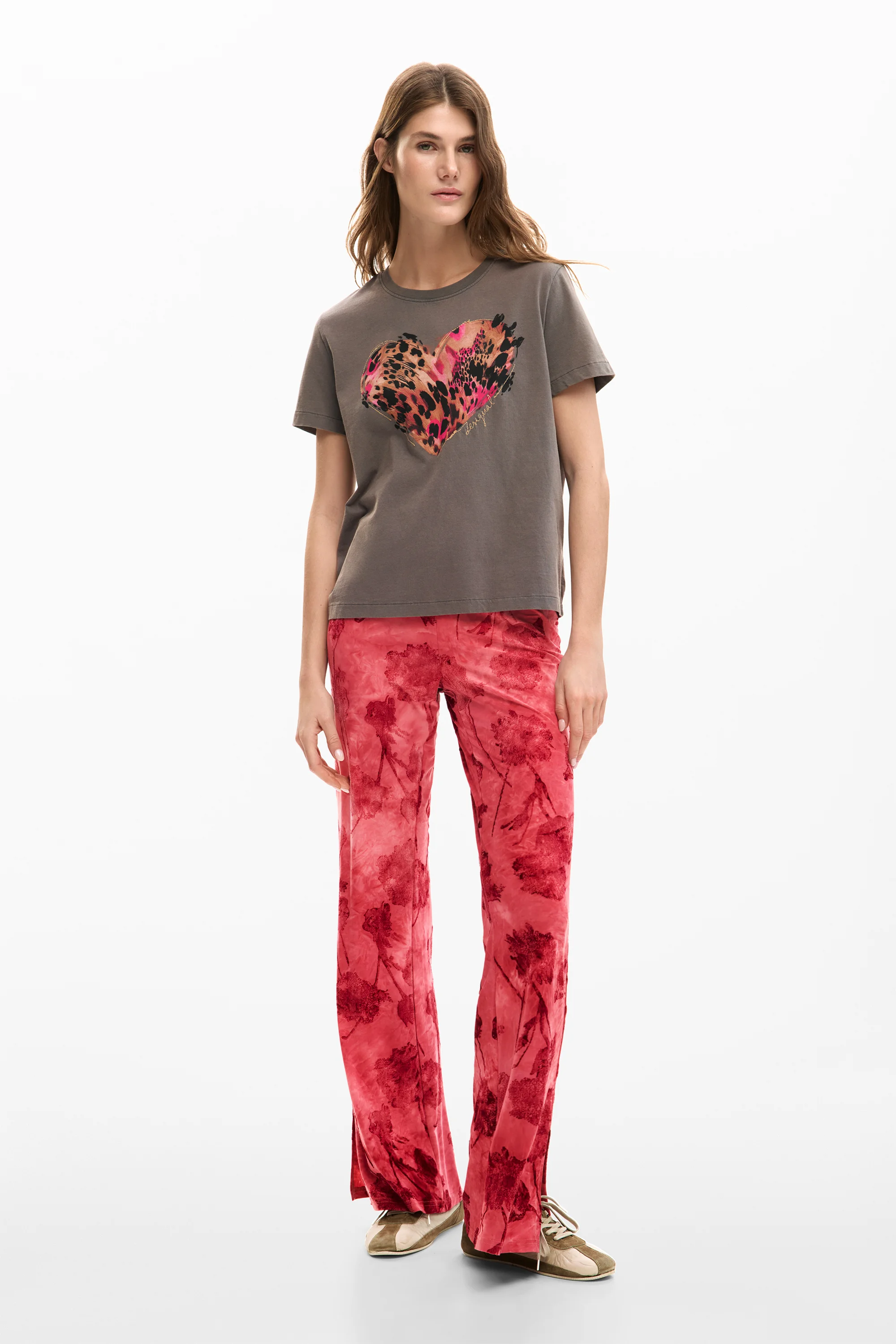 Desigual - TIGER COR - Női póló