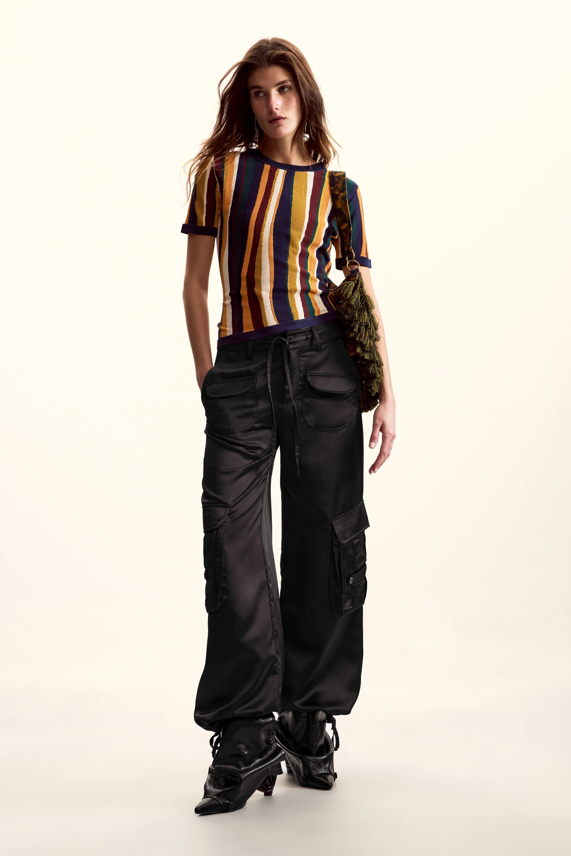 Desigual - STRIPES / LACROIX - Női póló