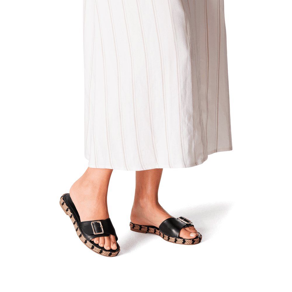 Tamaris - Bőr Női Papucs