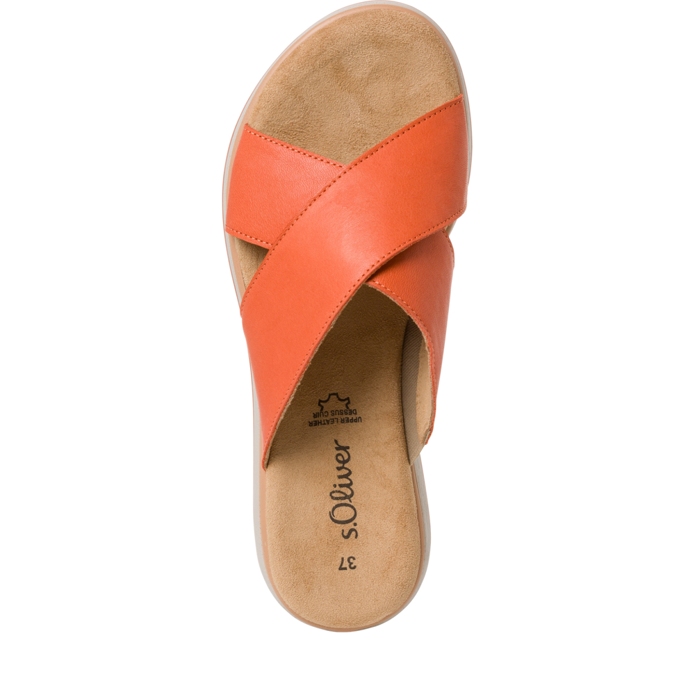 s.Oliver - Bőr Női Papucs