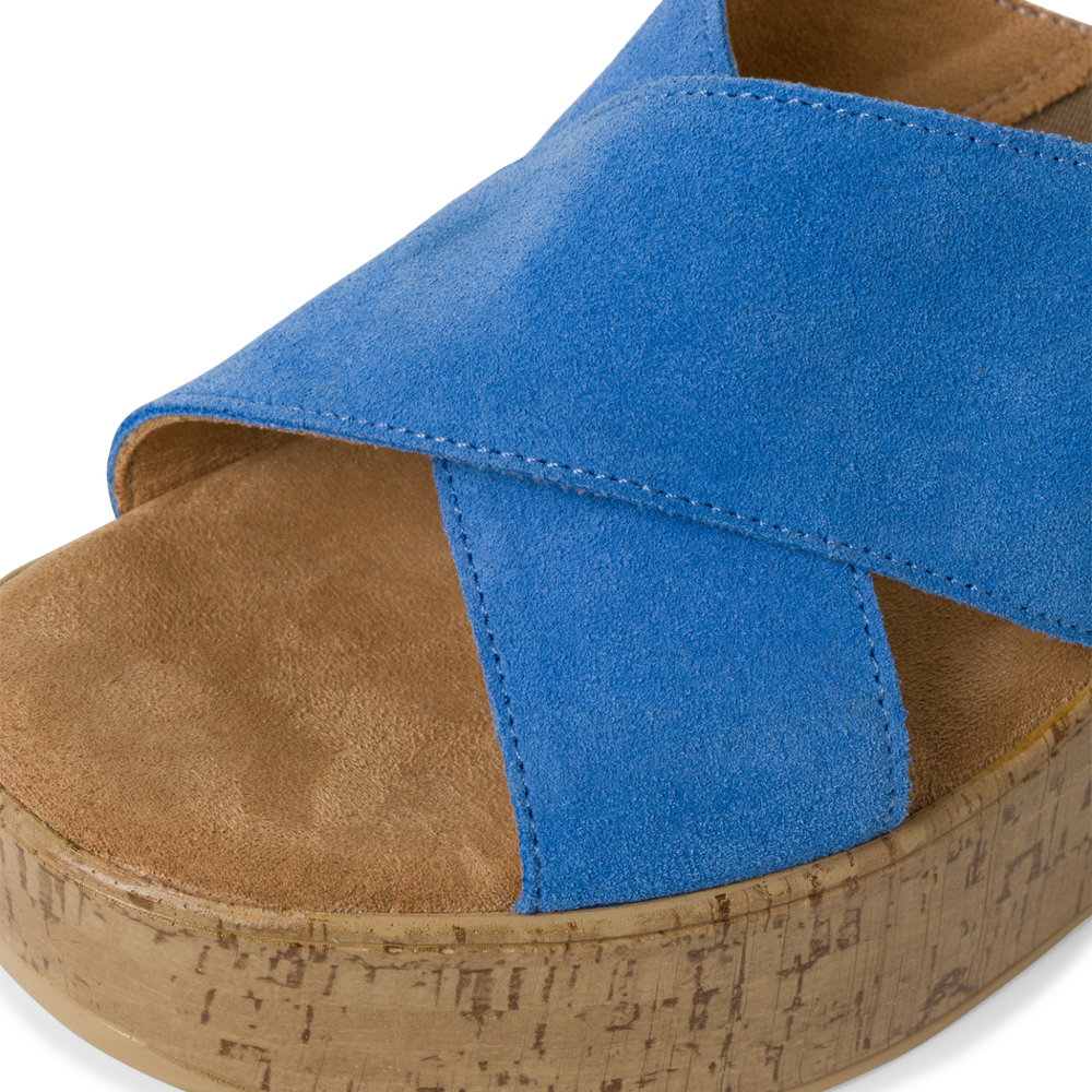 s.Oliver - Platformos Bőr Női Papucs