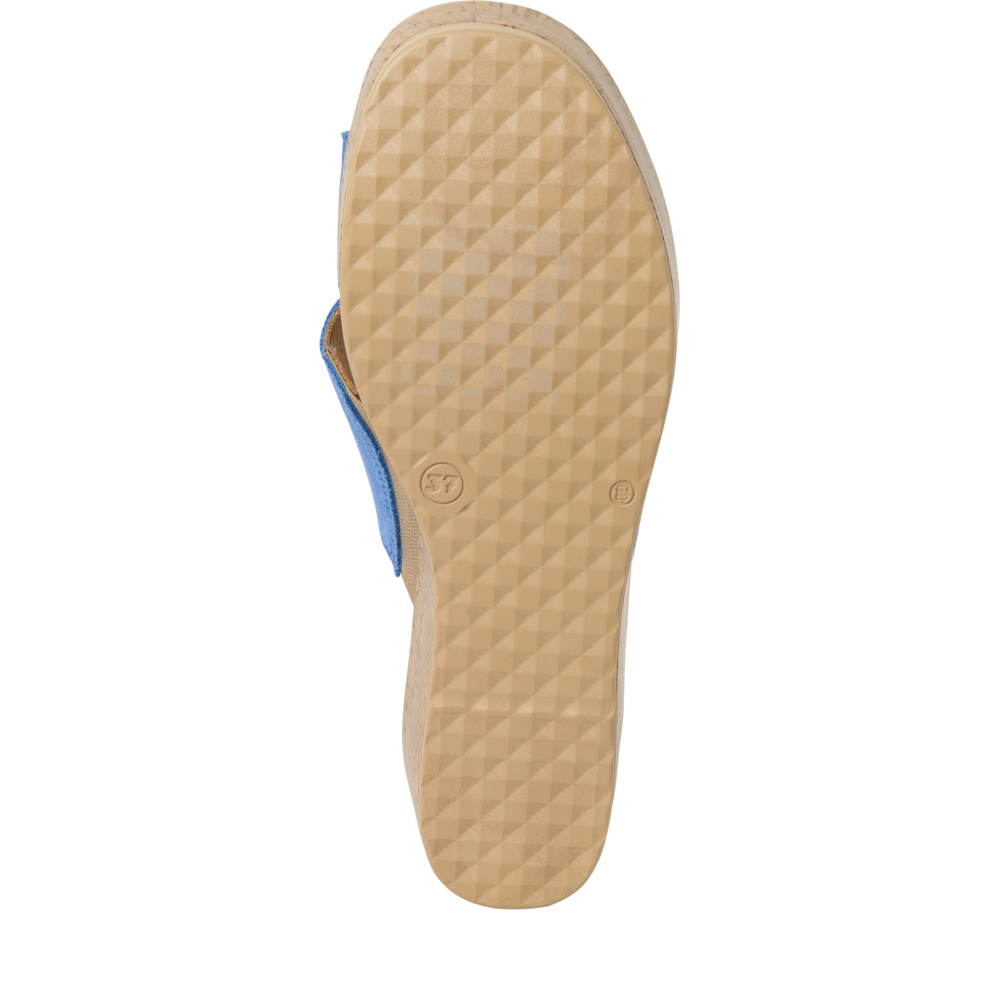 s.Oliver - Platformos Bőr Női Papucs