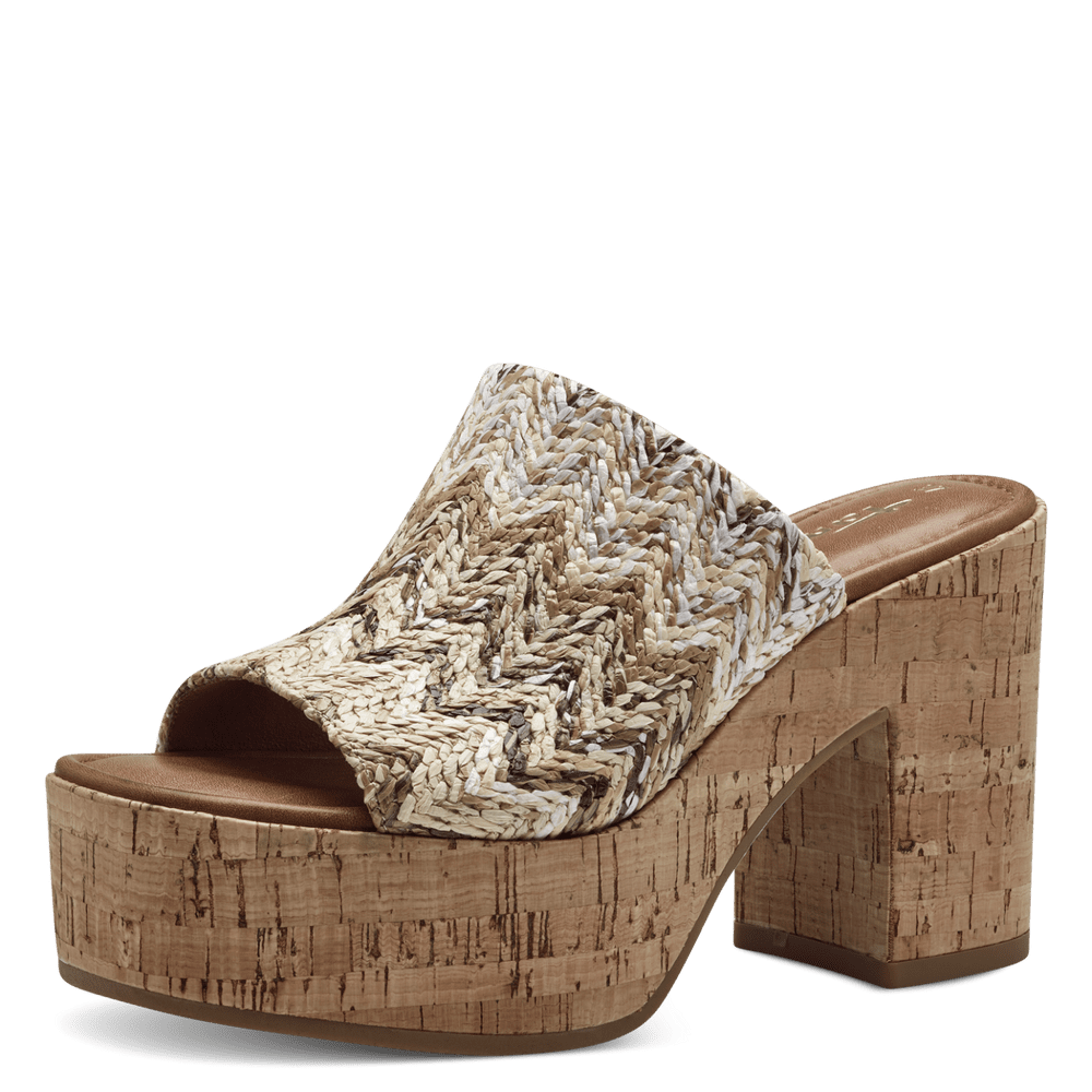 Tamaris - Magassarkú Platformos Női Papucs