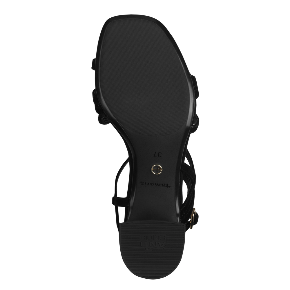 Tamaris - Magassarkú Bőr Női Szandál