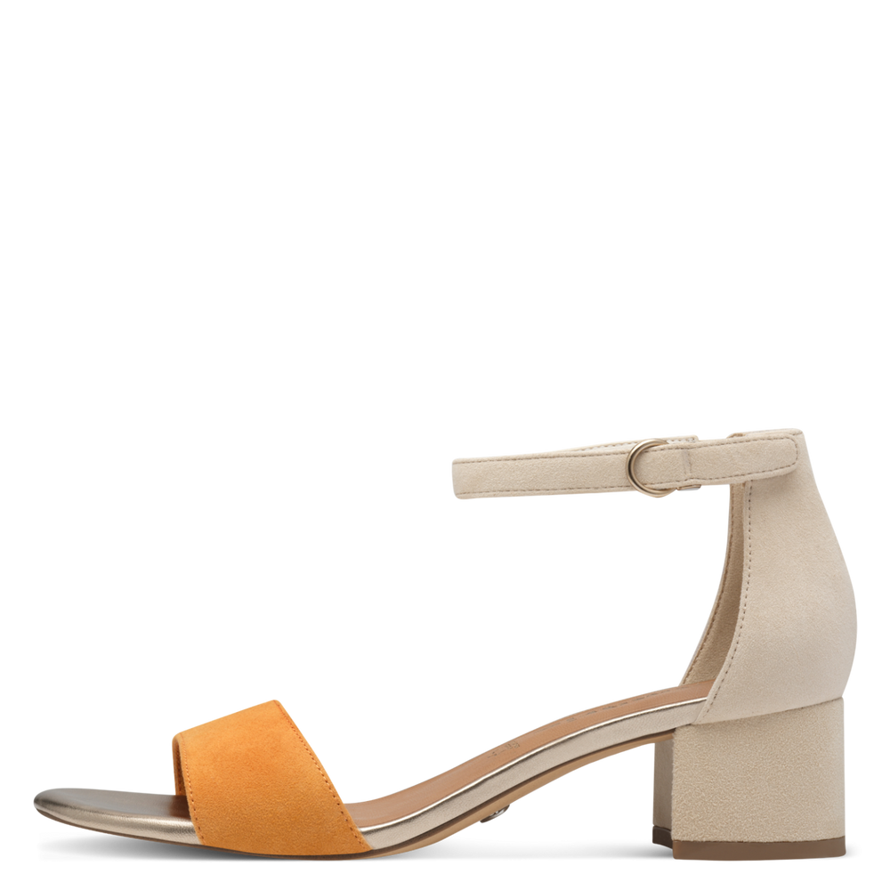 Tamaris - Magassarkú Bőr Női Szandál