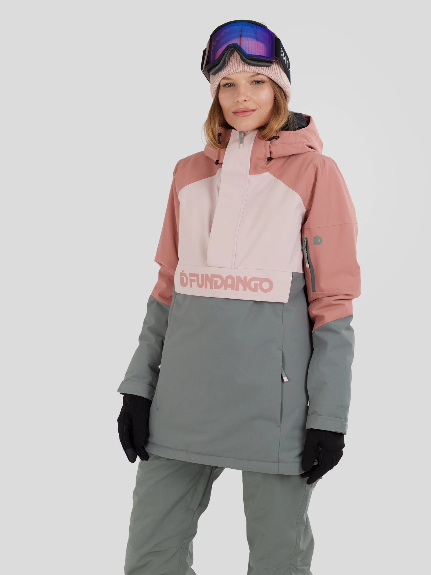 Fundango - Birch ECO Logo Anorak - Női síkabát
